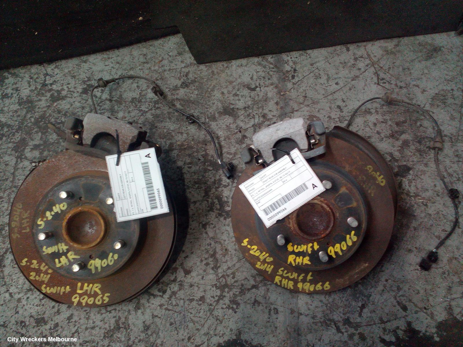 SUZUKI SWIFT LEFT REAR HUB ASSEMBLY, FZ, 1.6, PETROL, SPORTS, 5 STUD, 08/2010 - 03/2017 - Image 3