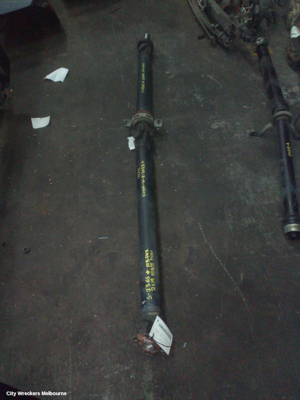 TOYOTA HIACE REAR DRIVE SHAFT, 300 SERIES, 02/2019 ONWARDS - Image 2