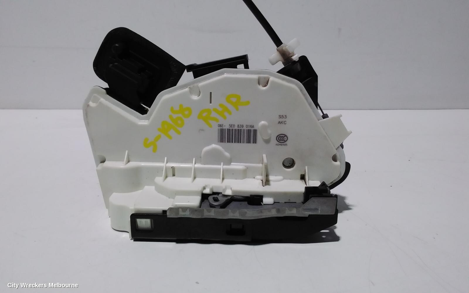 SKODA OCTAVIA DOOR/BOOT/GATE LOCK, RIGHT REAR DOOR LOCK, NE, WAGON, 11/2013 - 09/2020 - Image 3