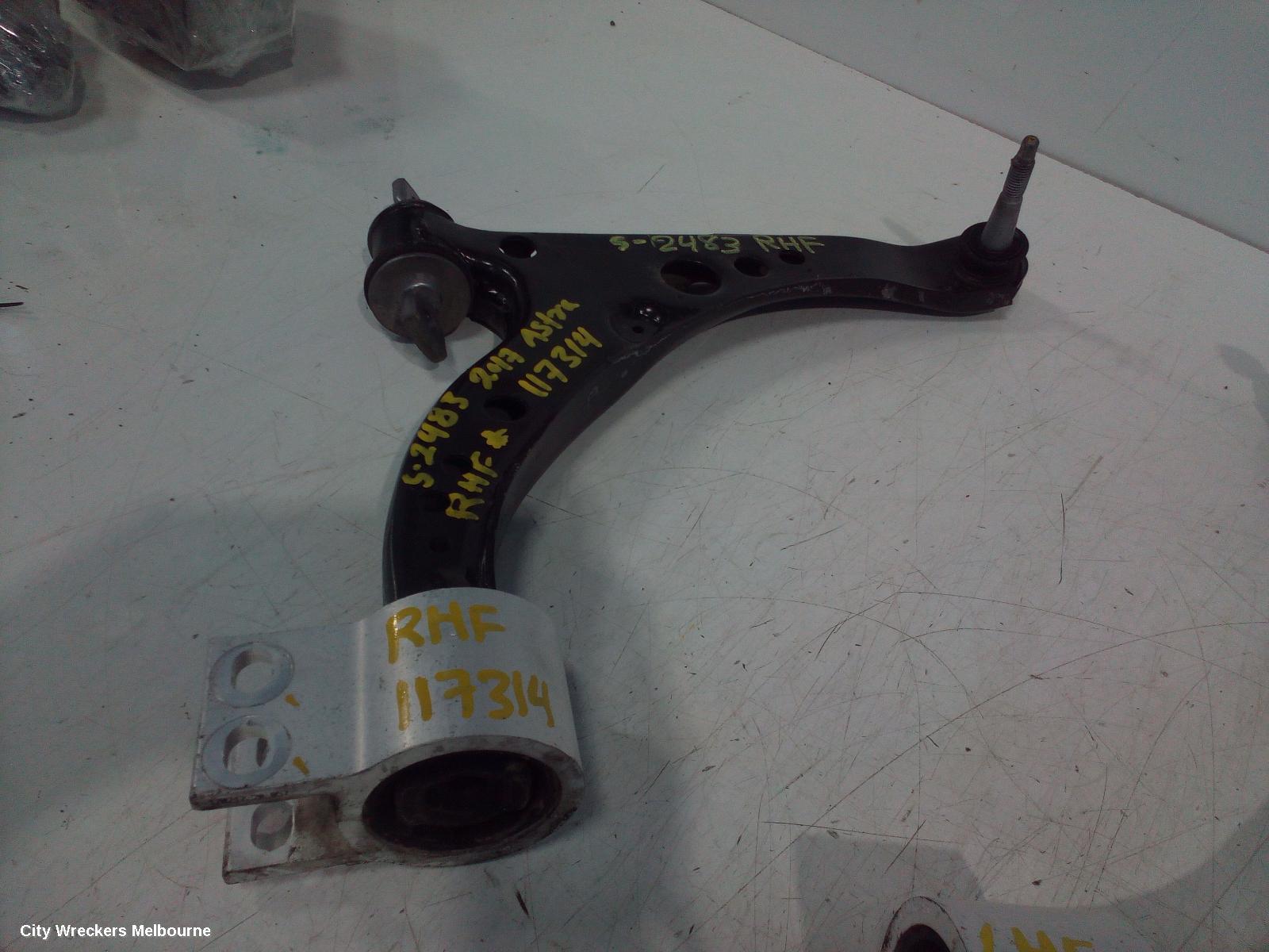 HOLDEN ASTRA RIGHT FRONT LOWER CONTROL ARM, BL, SEDAN, 05/2017 - 12/2020 - Image 2
