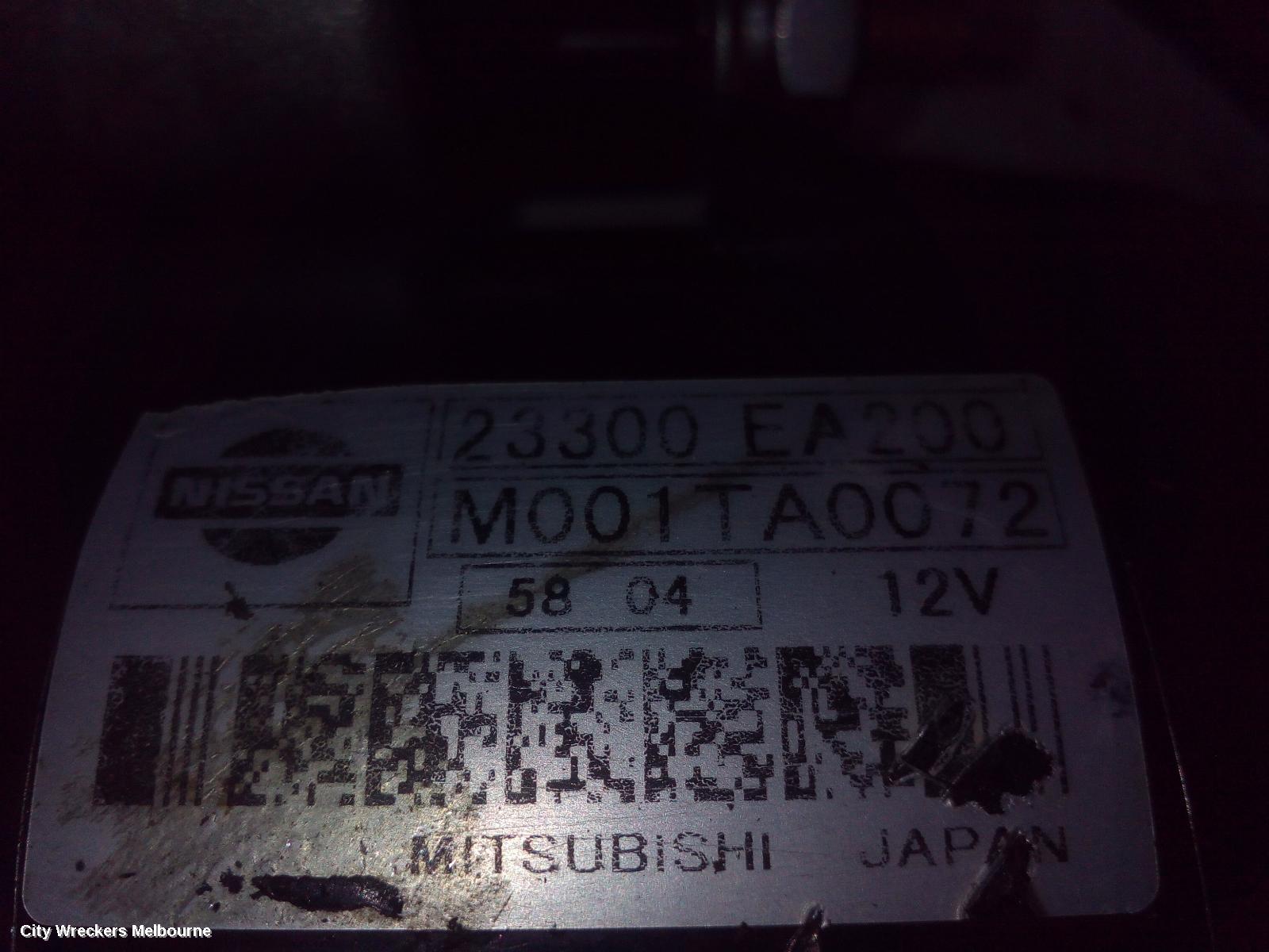 NISSAN NAVARA STARTER, PETROL, 4.0, VQ40, D40, 09/2005 - 12/2011 - Image 3