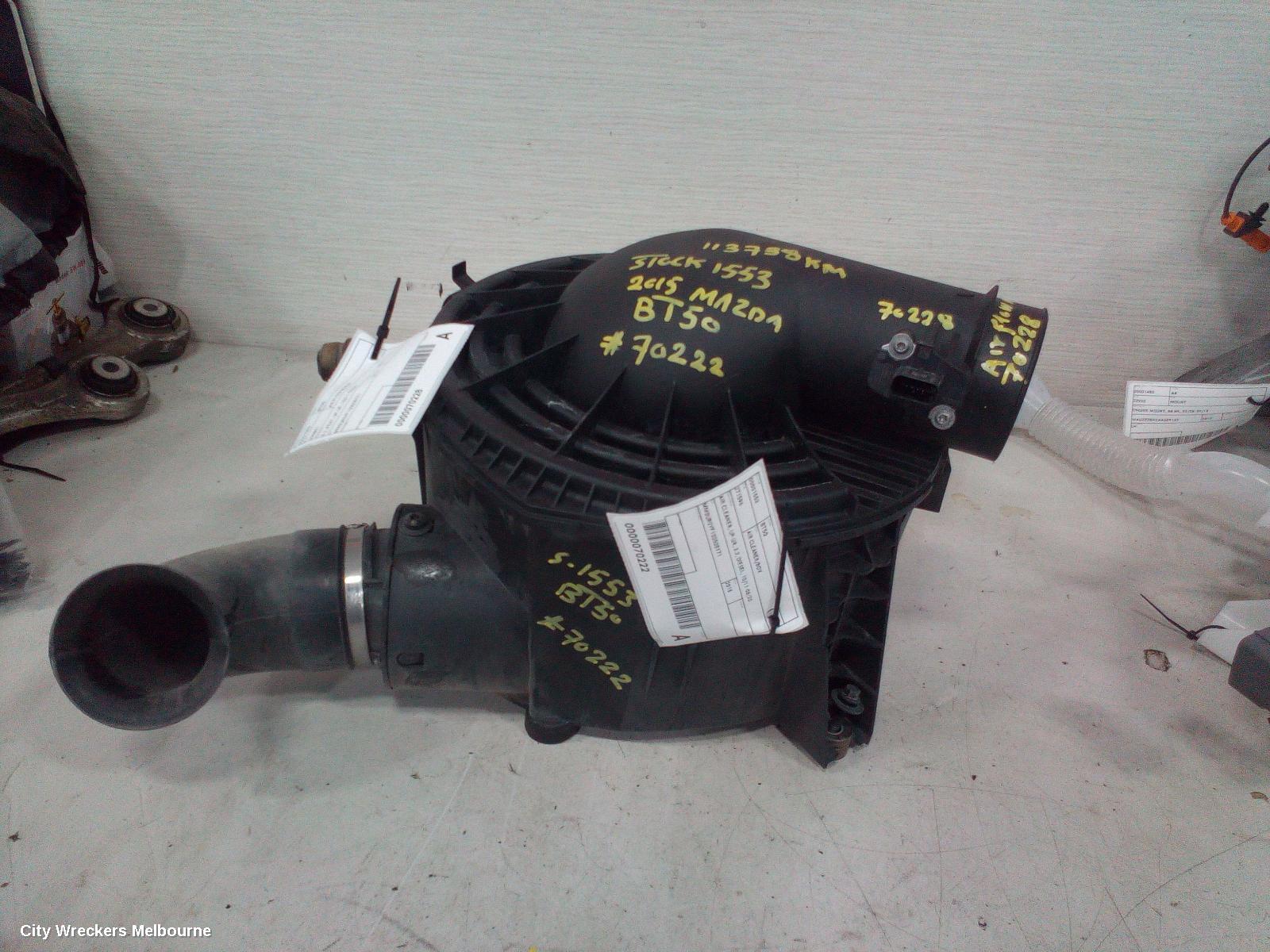 MAZDA BT50 AIR CLEANER/BOX, AIR CLEANER, UP-UR, 3.2, DIESEL, 10/2011 - 06/2020 - Image 1