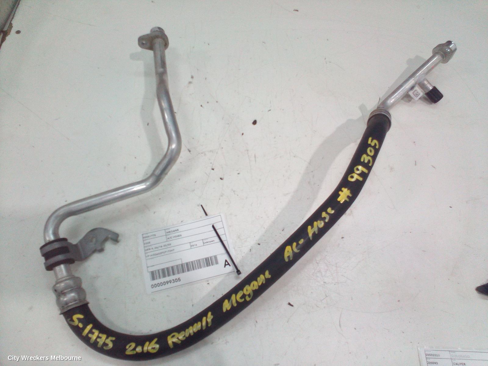 RENAULT MEGANE A/C HOSES, GEN 4, 06/2016 - 02/2020 - Image 2