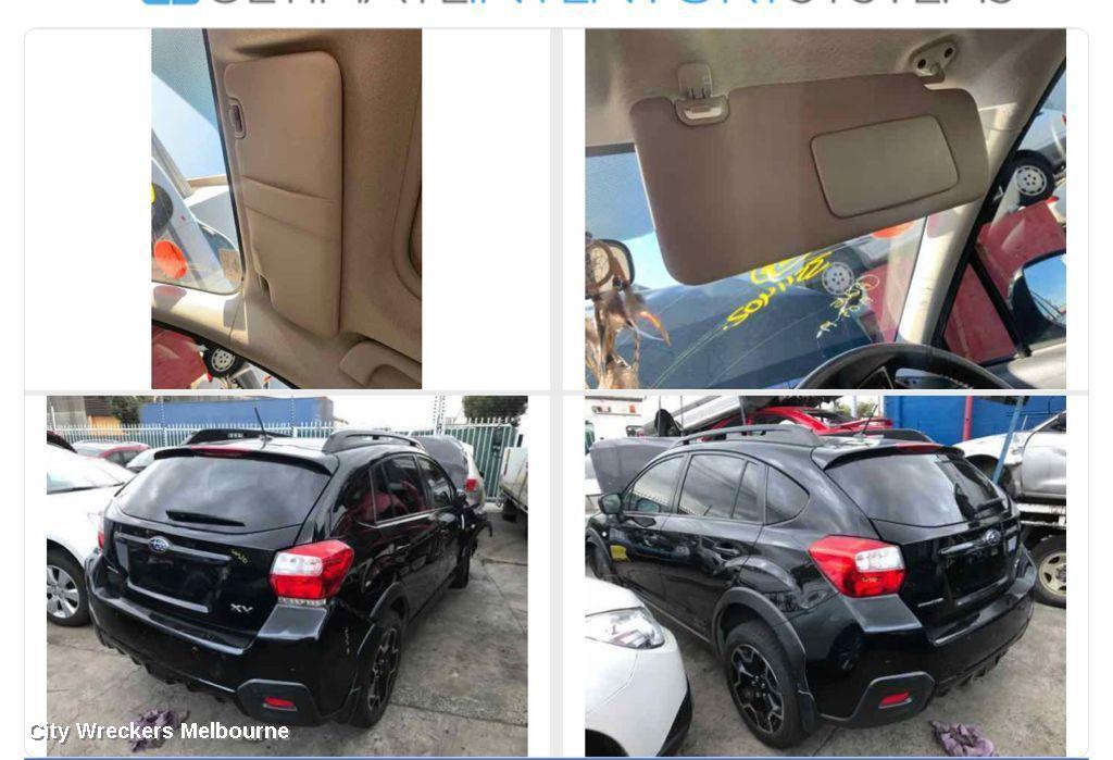 SUBARU XV SUNVISOR, G4X, RH SIDE, FABRIC, 08/2011 - 04/2017 - Image 1