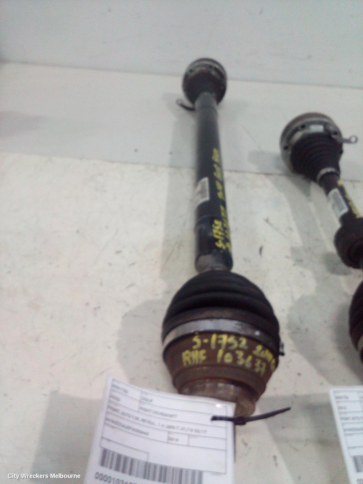 VOLKSWAGEN GOLF RIGHT DRIVESHAFT, FRONT, AUTO T/M, PETROL, 1.4, GEN 7, 01/2013 - 03/2017 - Image 3