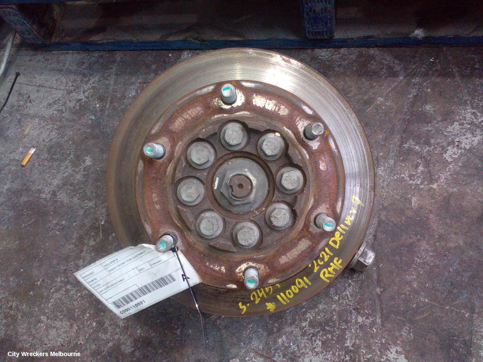 LDV DELIVER 9 RIGHT FRONT HUB ASSEMBLY, 07/2020 ONWARDS - Image 2
