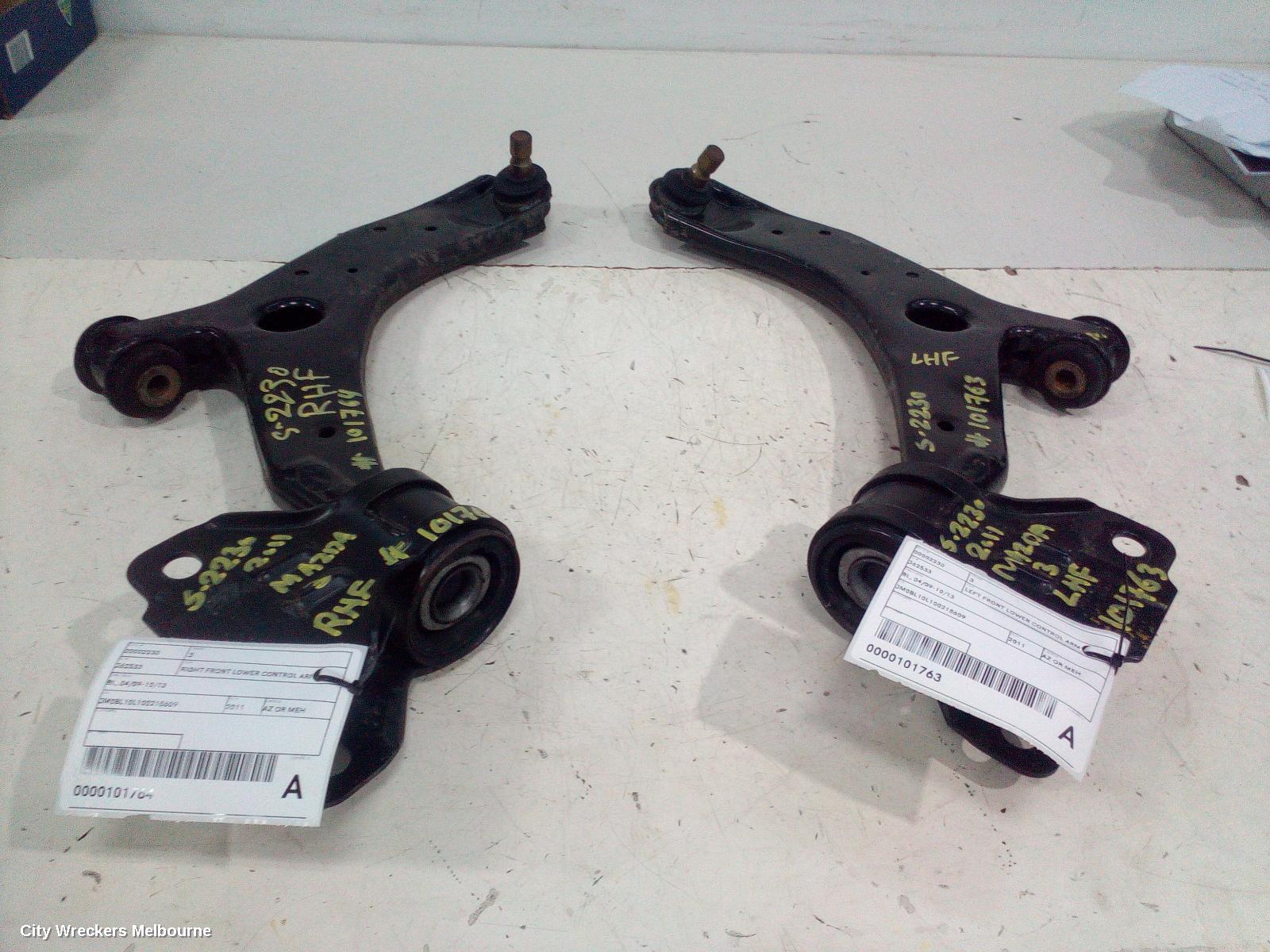 MAZDA 3 RIGHT FRONT LOWER CONTROL ARM, BL, 04/2009 - 10/2013 - Image 3