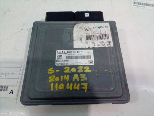 AUDI A3 ECU, ENGINE ECU, 1.8, PETROL, ECU ONLY, 8V, 05/2013 - 10/2020 - Image 1