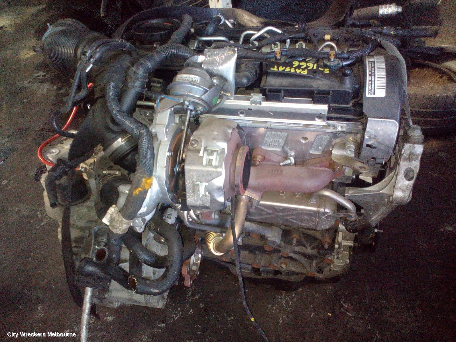 VOLKSWAGEN PASSAT ENGINE, DIESEL, 2.0, TURBO, 3C/MK6 B7, CFGC CODE, 12/2012 - 05/2015 - Image 3