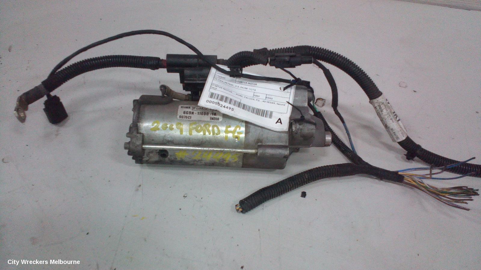 FORD FALCON STARTER, FG-FGX, PETROL, 4.0, 04/2008 - 12/2016 - Image 3