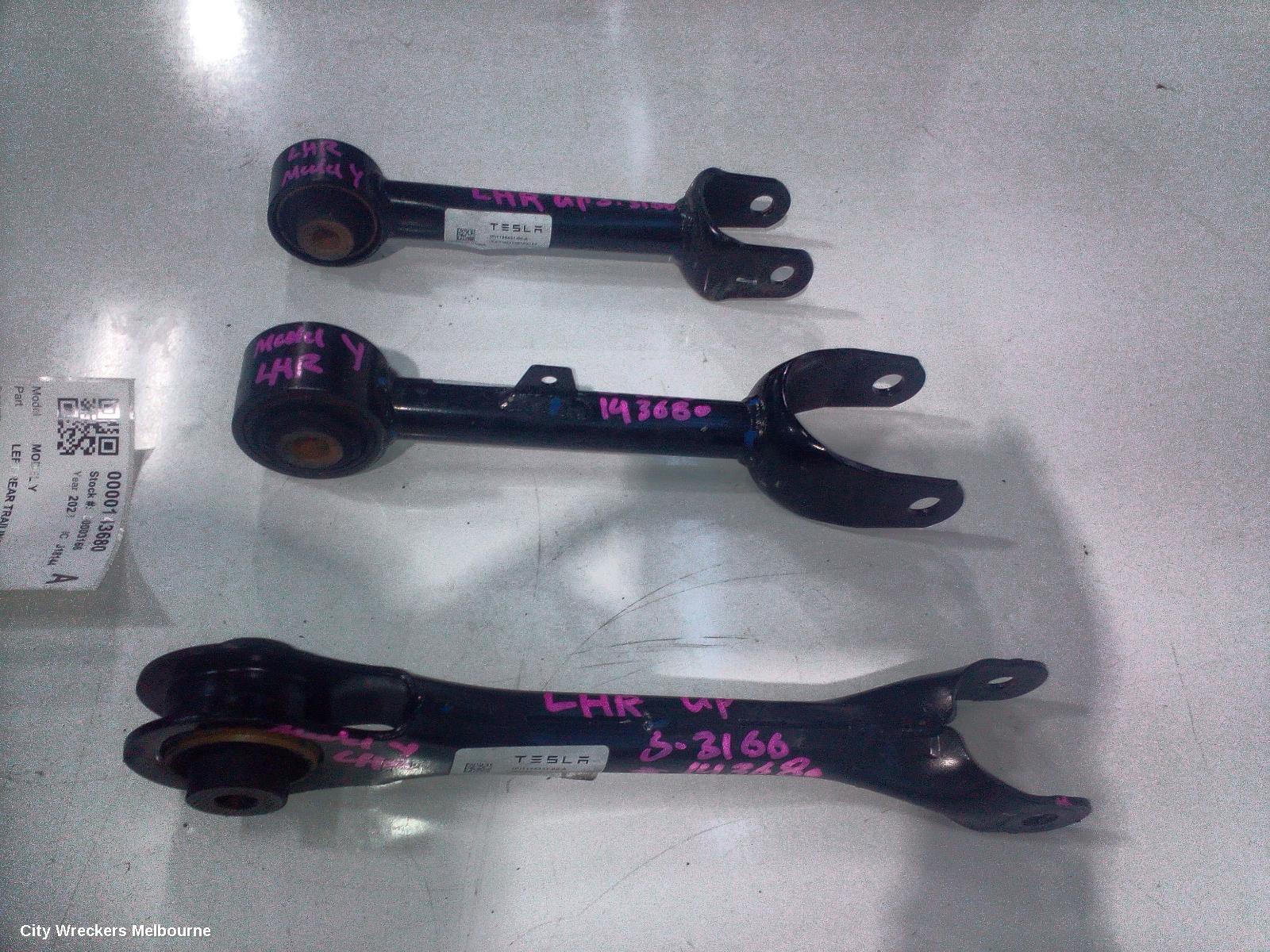 TESLA MODEL Y LEFT REAR TRAILING ARM, 1ST GEN, UPPER CONTROL ARM-REAR, 03/2022 - 02/2025 - Image 2