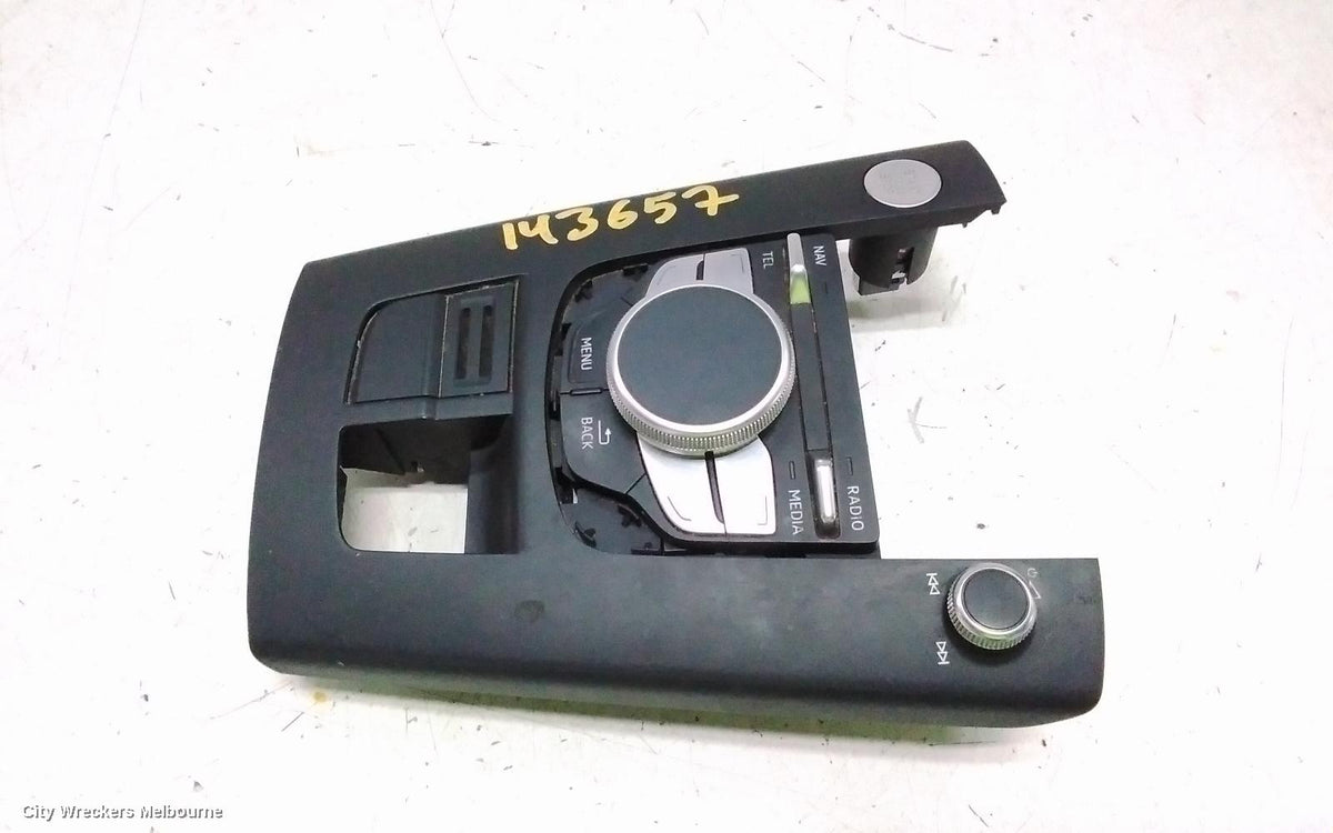 AUDI A3 RADIO/CD/DVD/SAT/TV, MMI CONTROLS, W/ MIB HIGH, W/ START BUTTON TYPE, 8V, 03/2013 - 10/2020 - Image 1