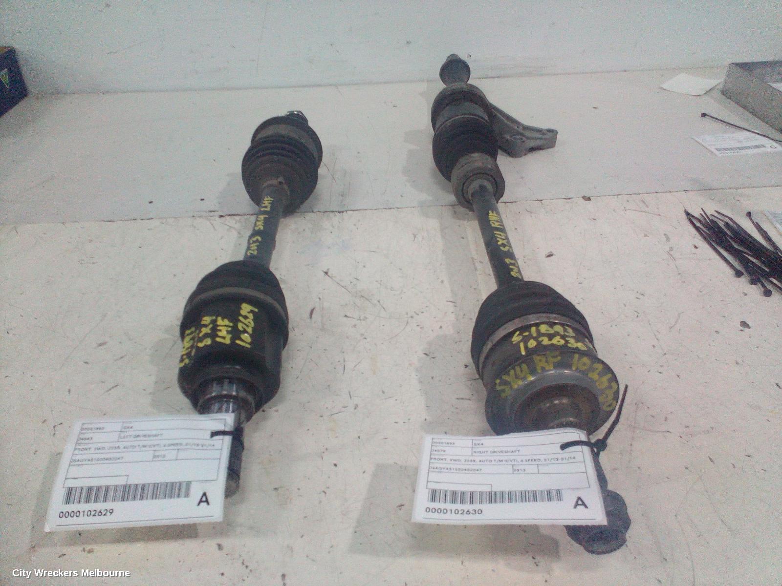 SUZUKI SX4 RIGHT DRIVESHAFT, FRONT, 2WD, J20B, AUTO T/M (CVT), 6 SPEED, 01/2010 - 01/2014 - Image 3