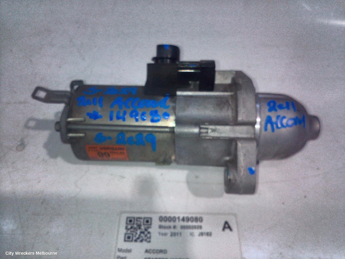 HONDA ACCORD STARTER, 2.4, K24Z3, 8TH GEN, EURO (VIN JHMCU), 06/2008 - 12/2015 - Image 1