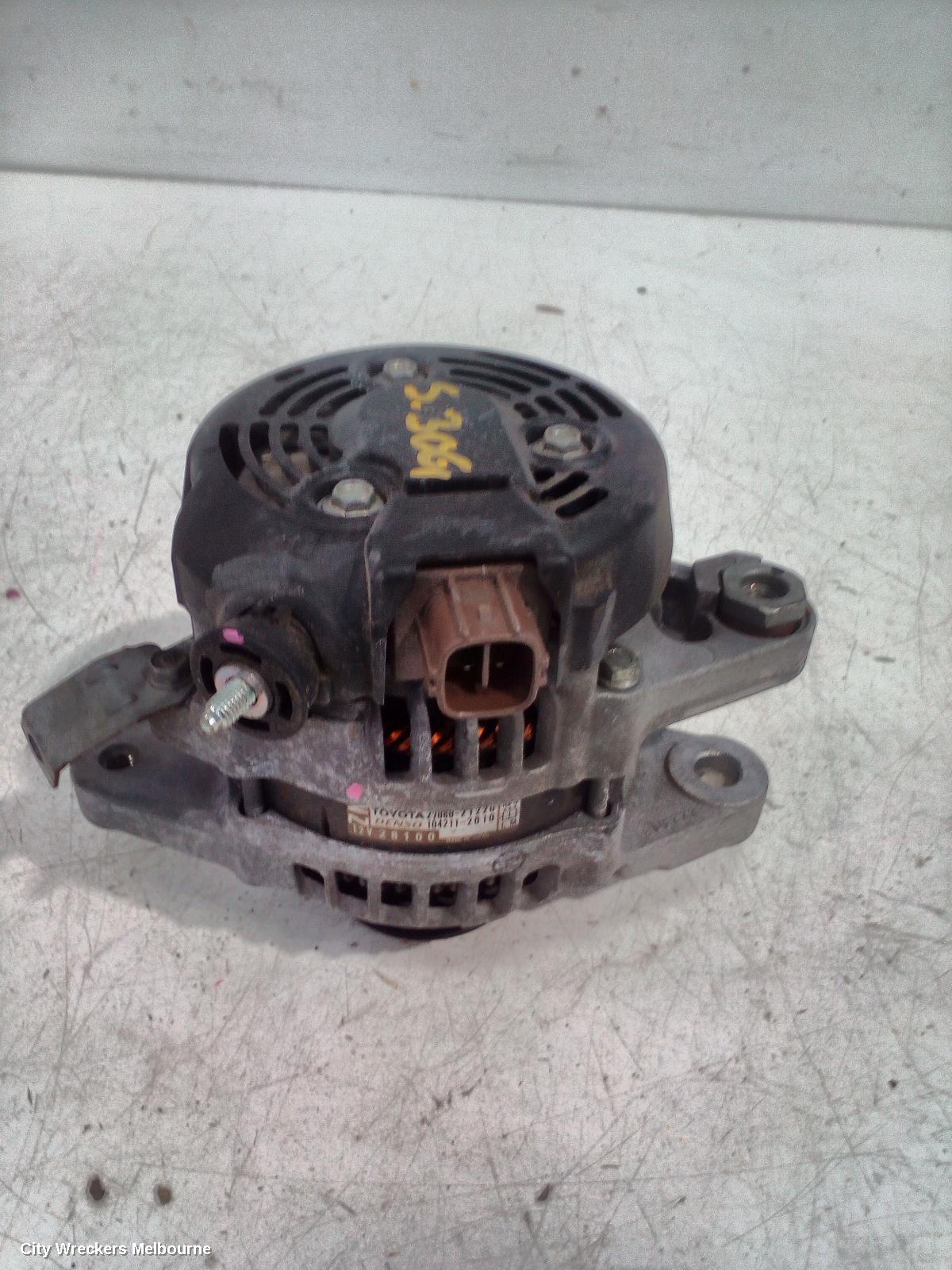 TOYOTA YARIS ALTERNATOR, 1.3, 2NZ, NCP13#, 09/2014 - 01/2020 - Image 3