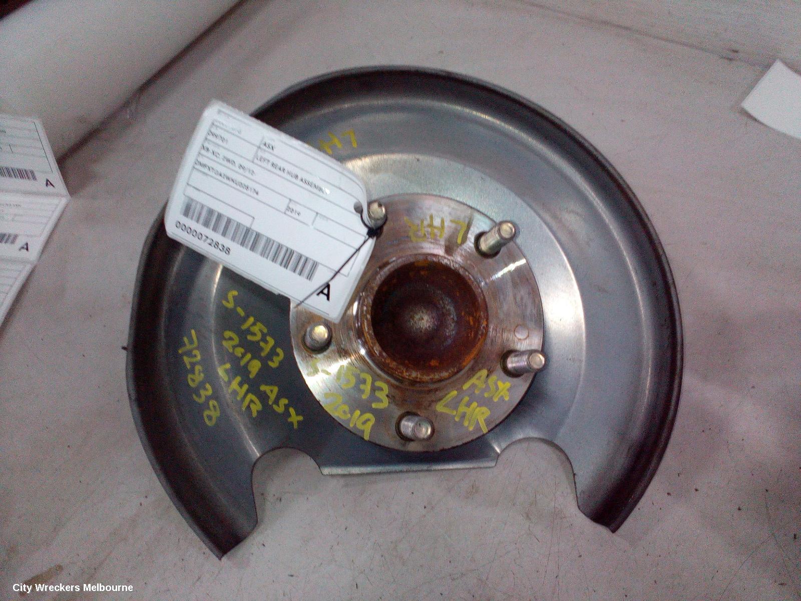MITSUBISHI ASX LEFT REAR HUB ASSEMBLY, XB-XC, 2WD, 09/2012 ONWARDS - Image 2
