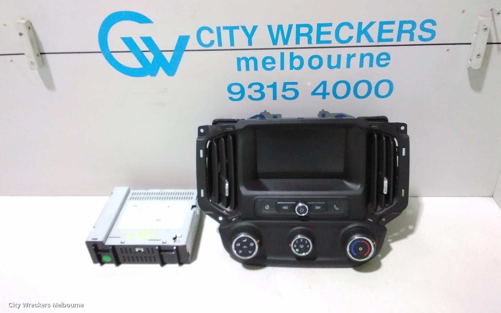 HOLDEN COLORADO RADIO/CD/DVD/SAT/TV, 7 INCH TOUCHSCREEN, NON SAT NAV (SINGLE KNOB ON FACE), RG/RG7, 07/2016 - 12/2020 - Image 1