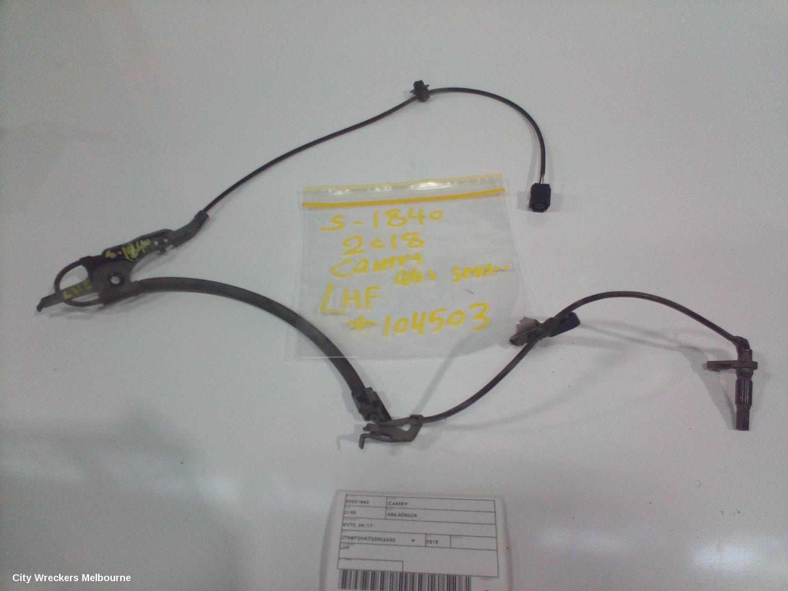 TOYOTA CAMRY ABS SENSOR, LH FRONT, XV70, 2AR-FE, 09/2017 - 01/2021 - Image 2