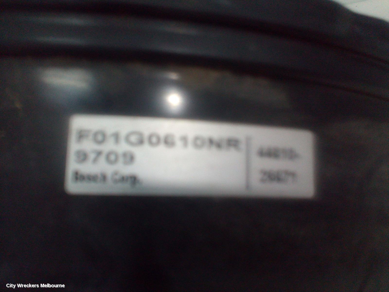 TOYOTA HIACE BRAKE BOOSTER, TRH, PETROL, 2.7, 2TR-FE, MANUAL, 03/2005 - 10/2010 - Image 3