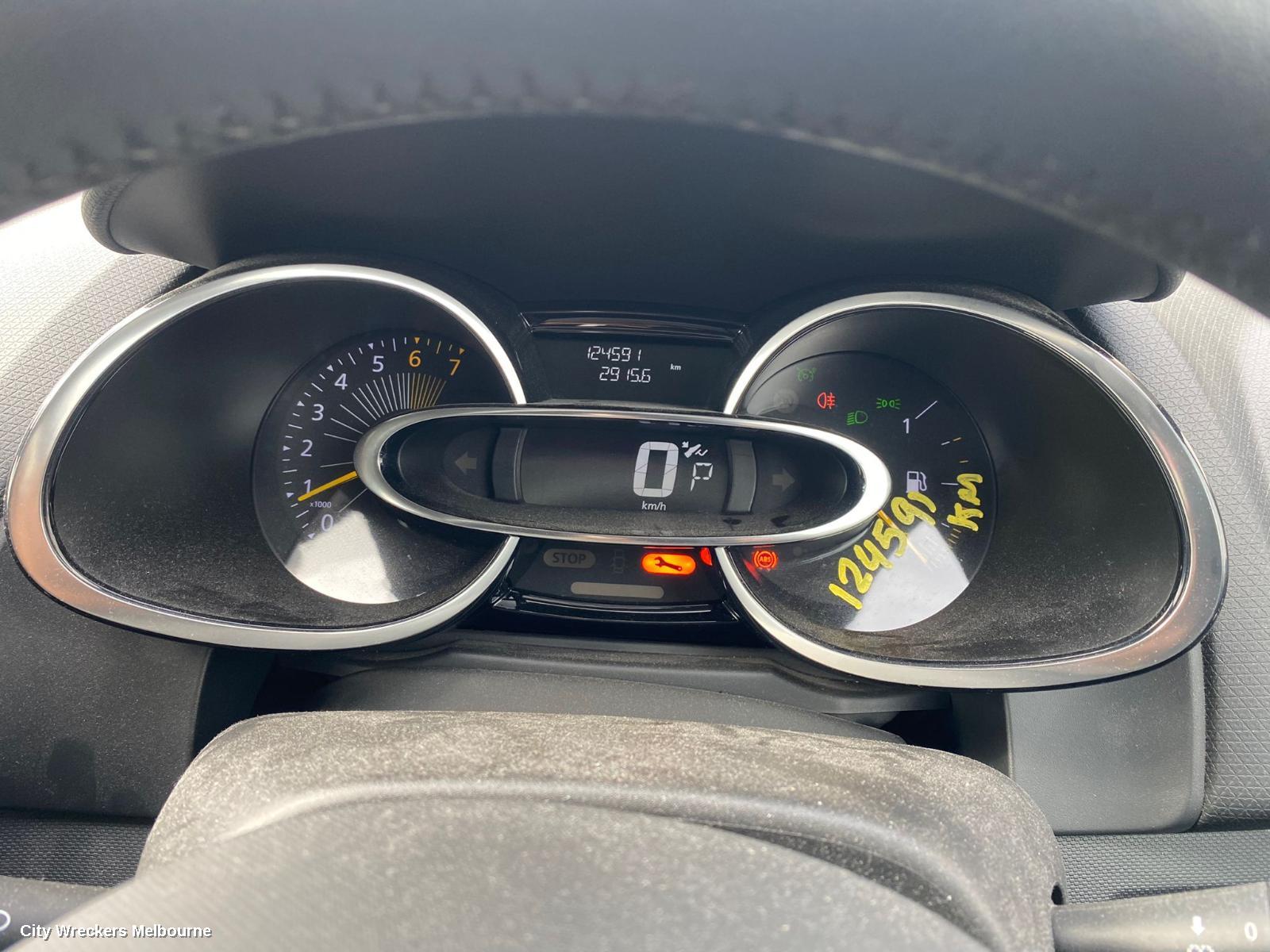 RENAULT CLIO INSTRUMENT CLUSTER, X98, DYNAMIQUE/EXPRESSION/AUTHENTIQUE, 09/2013 - 10/2019 - Image 1