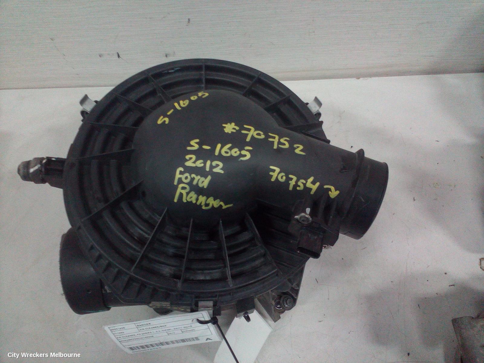 FORD RANGER AIR CLEANER/BOX, AIR CLEANER, PX SERIES 1, 3.2, DIESEL, 06/2011 - 06/2015 - Image 2