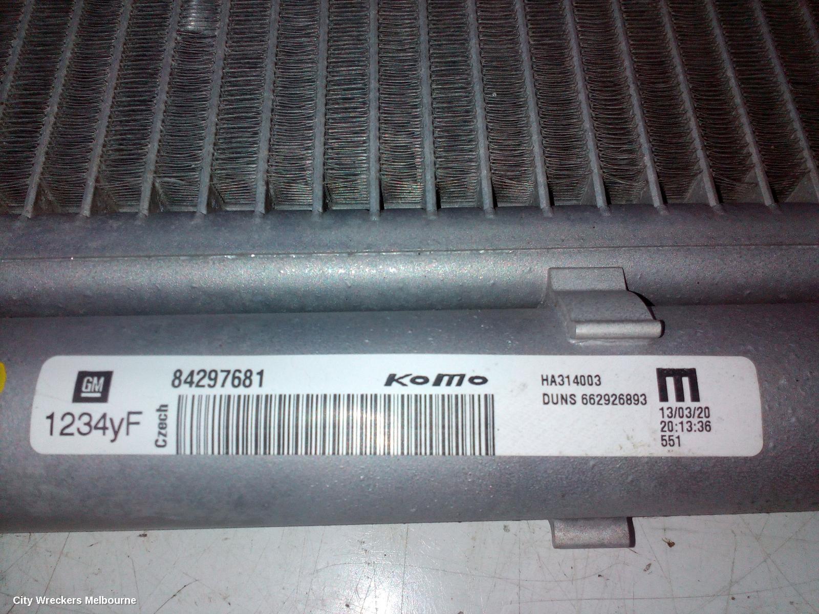HOLDEN COMMODORE A/C CONDENSER, ZB, 10/2017 - 12/2020 - Image 3