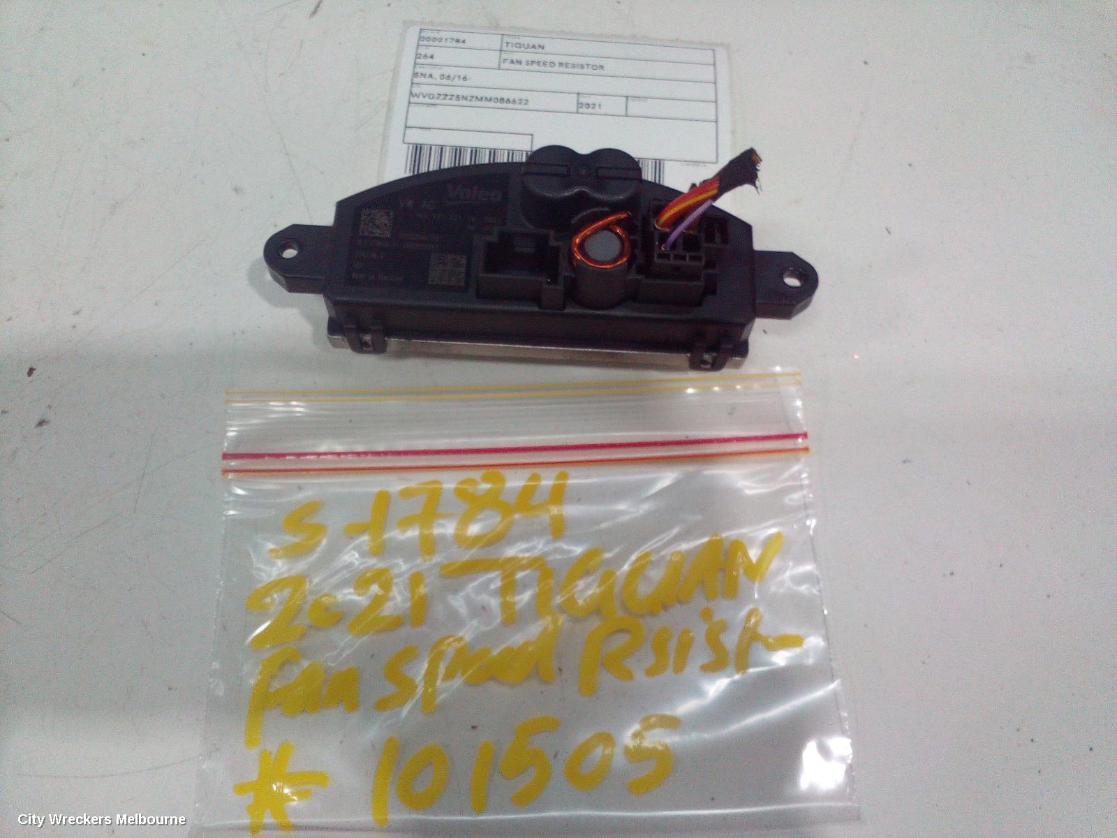 VOLKSWAGEN TIGUAN FAN SPEED RESISTOR, 5NA, 06/2016 - 02/2024 - Image 3