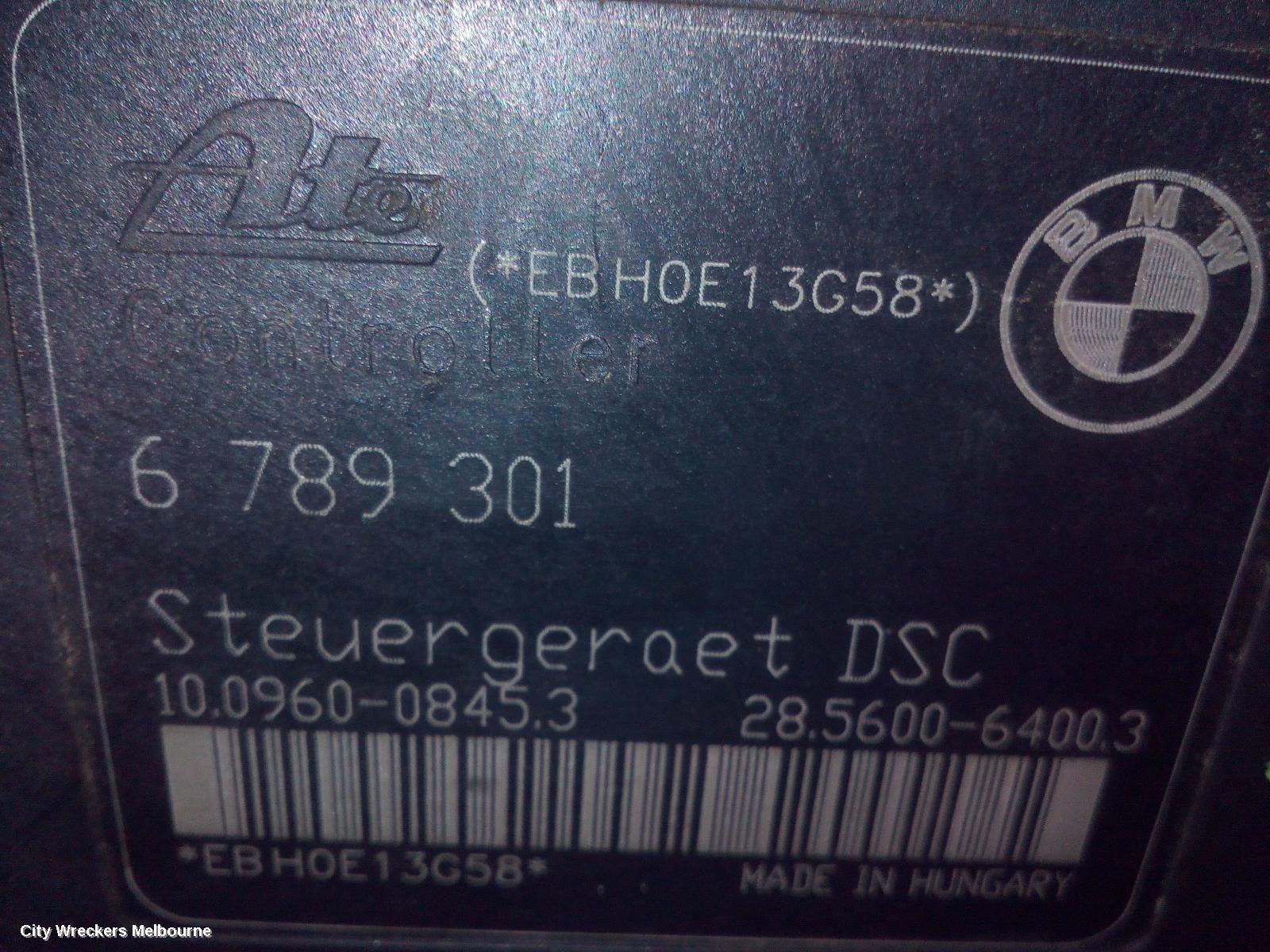 BMW 3 SERIES ABS PUMP/MODULATOR, E90, SEDAN, ON MOTOR P/N 34516789300, ON MODULE P/N 34526789301, 03/2005 - 01/2012 - Image 2