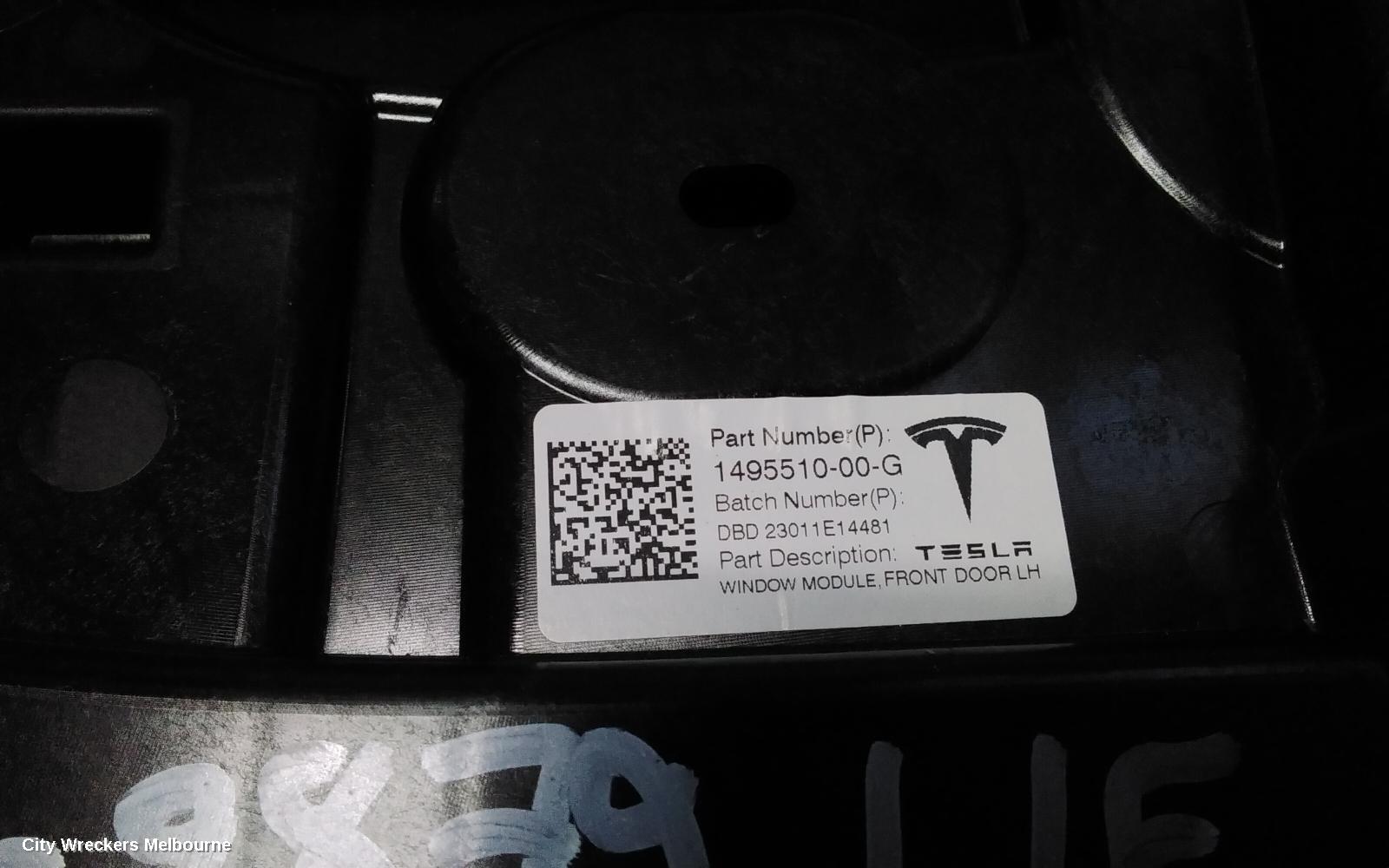 TESLA MODEL Y LEFT FRONT WINDOW REG/MOTOR, 1ST GEN, 03/2022 ONWARDS - Image 3