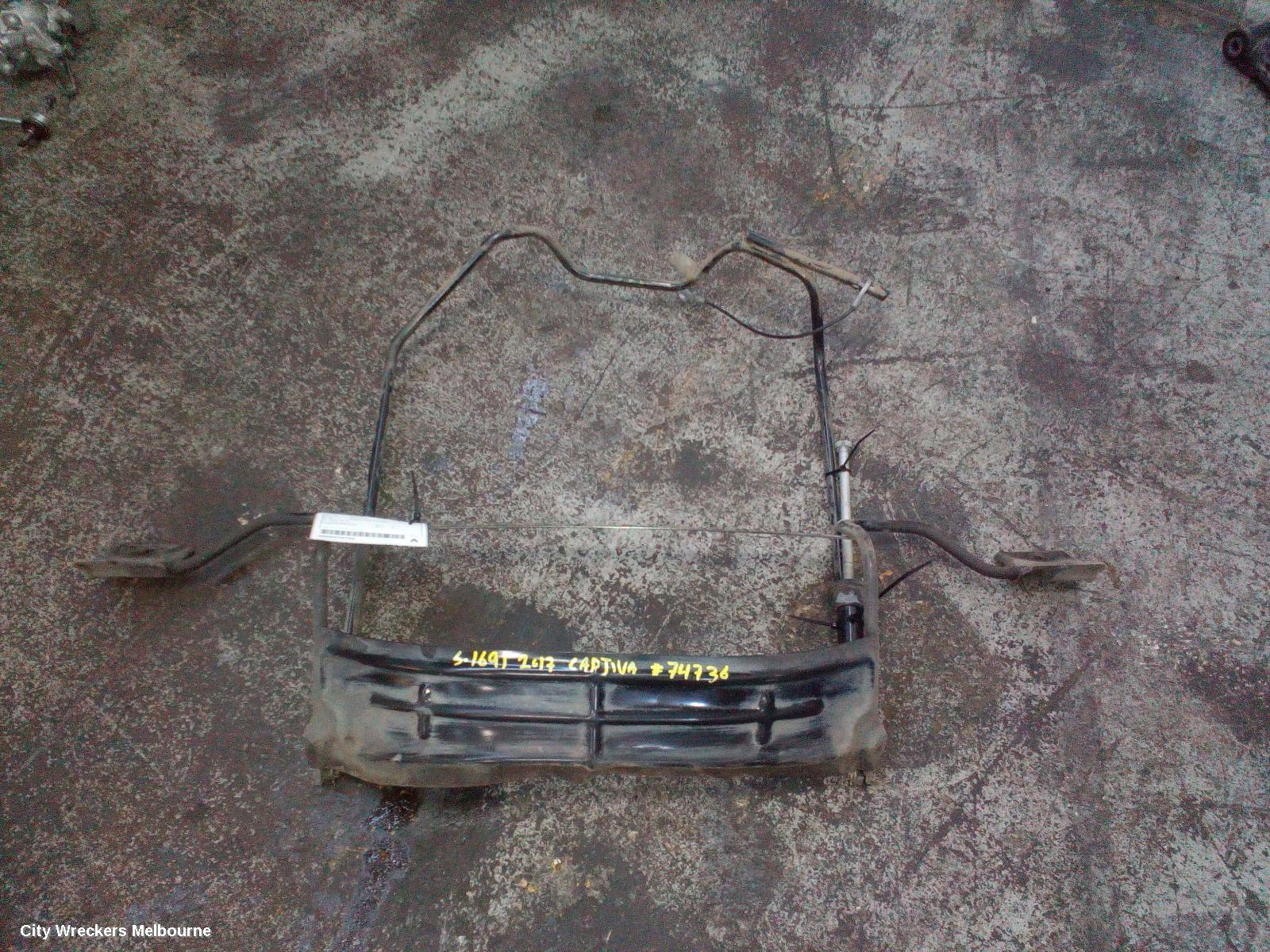 HOLDEN CAPTIVA SPARE WHEEL CARRIER, CG, 09/2006 - 06/2018 - Image 1