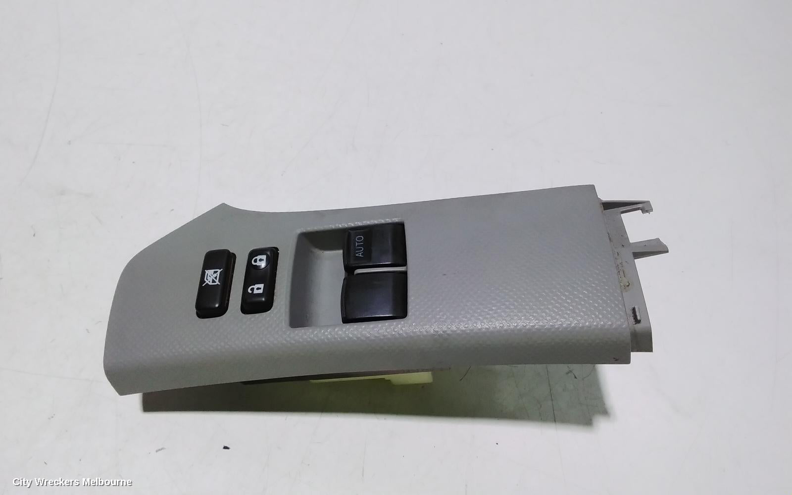 TOYOTA YARIS PWR DR WIND SWITCH, RH FRONT (MASTER SWITCH), 2 SWITCH TYPE, 3DR HATCH, NCP9#, 10/2005 - 07/2011 - Image 1