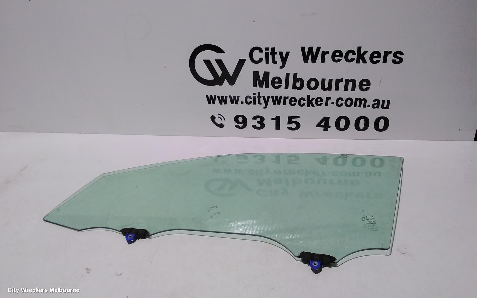 TOYOTA KLUGER LEFT FRONT DOOR WINDOW, GSU50/GSU55, 03/2014 - 02/2021 - Image 2
