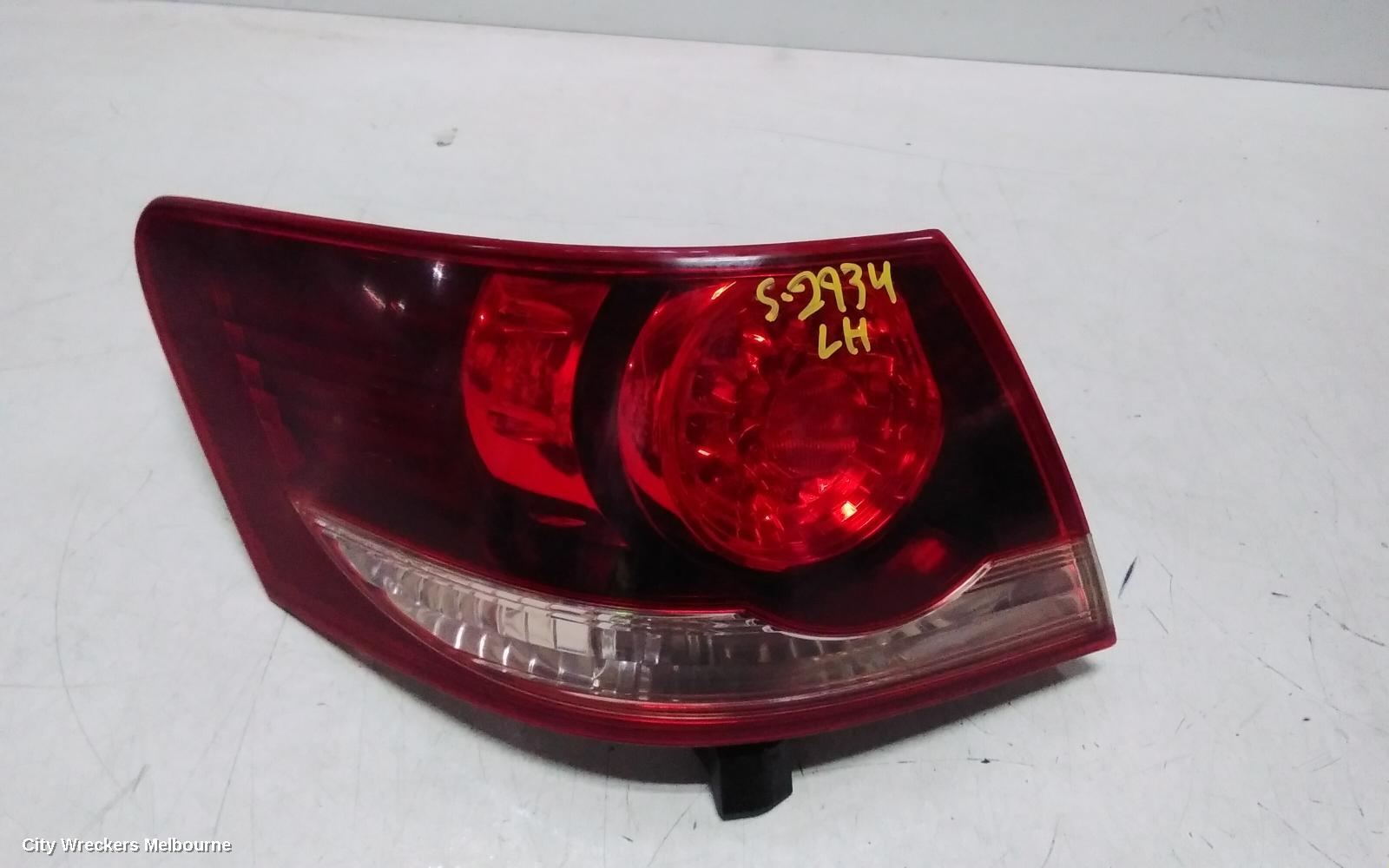 TOYOTA AURION LEFT TAILLIGHT, GSV40R, SPORTIVO SX6/ZR6, 10/2006 - 08/2009 - Image 2