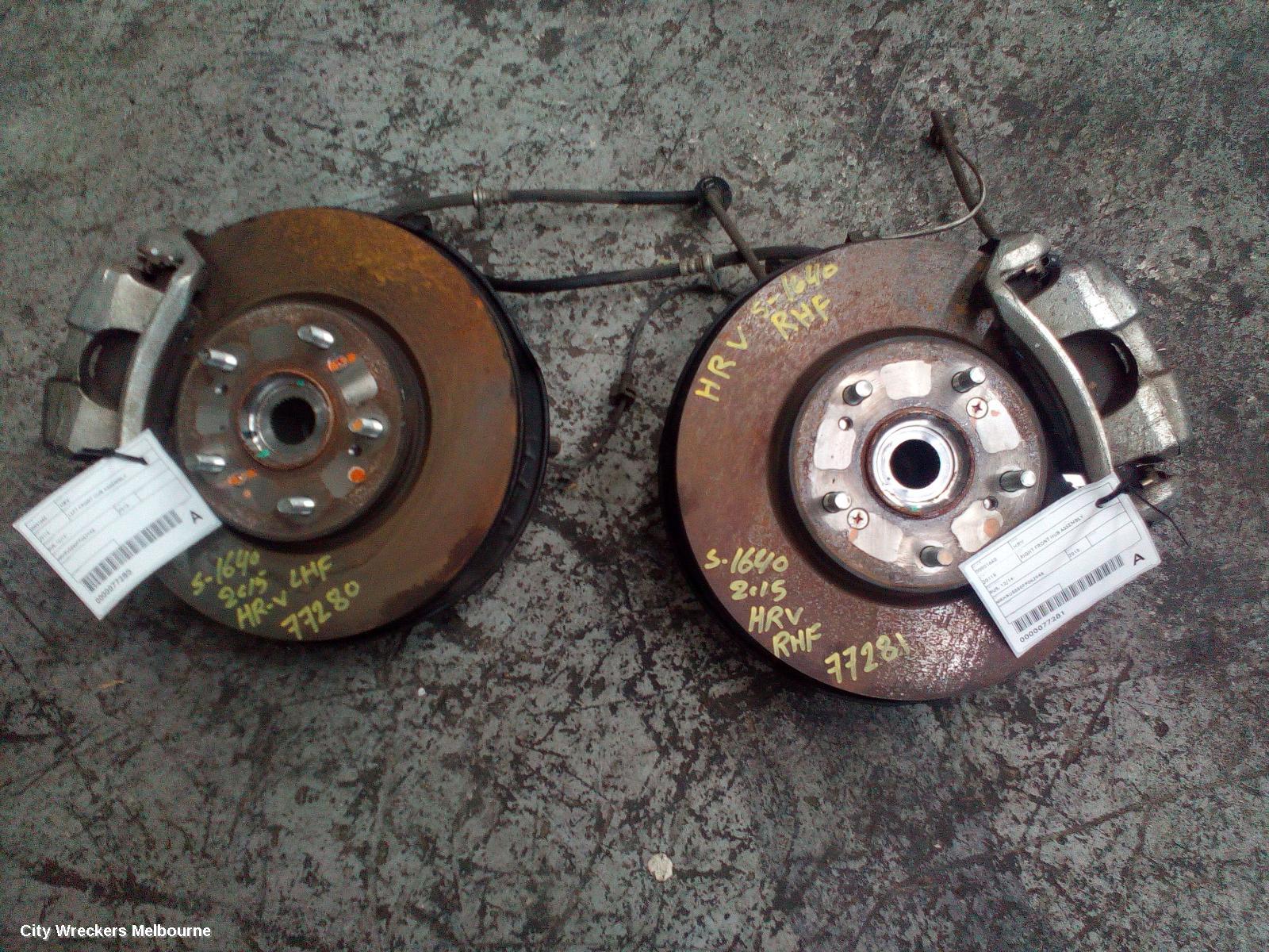 HONDA HRV RIGHT FRONT HUB ASSEMBLY, RU, 12/2014 - 10/2021 - Image 2