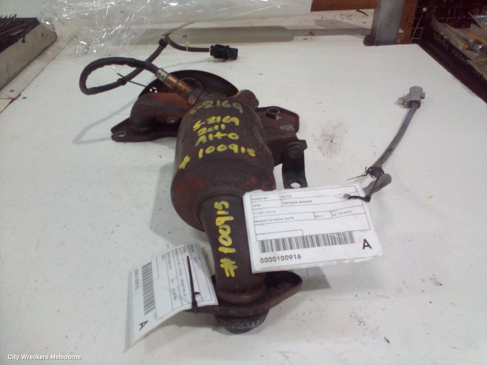 SUZUKI ALTO CATALYTIC CONVERTER, MANIFOLD-CAT TYPE, 1.0, PETROL, 1 SENSOR TYPE, GF, 07/2009 - 12/2014 - Image 2