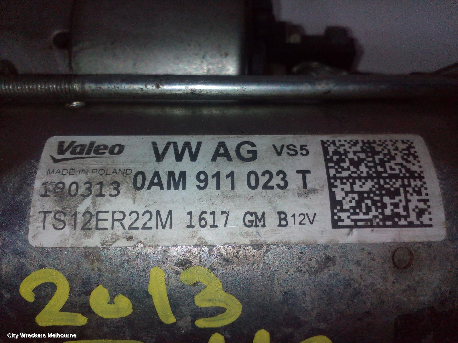 VOLKSWAGEN JETTA STARTER, PETROL, 1.4, CAVD/CTHD CODE, AUTO T/M, VALEO, 1B, 02/2011 - 12/2017 - Image 3
