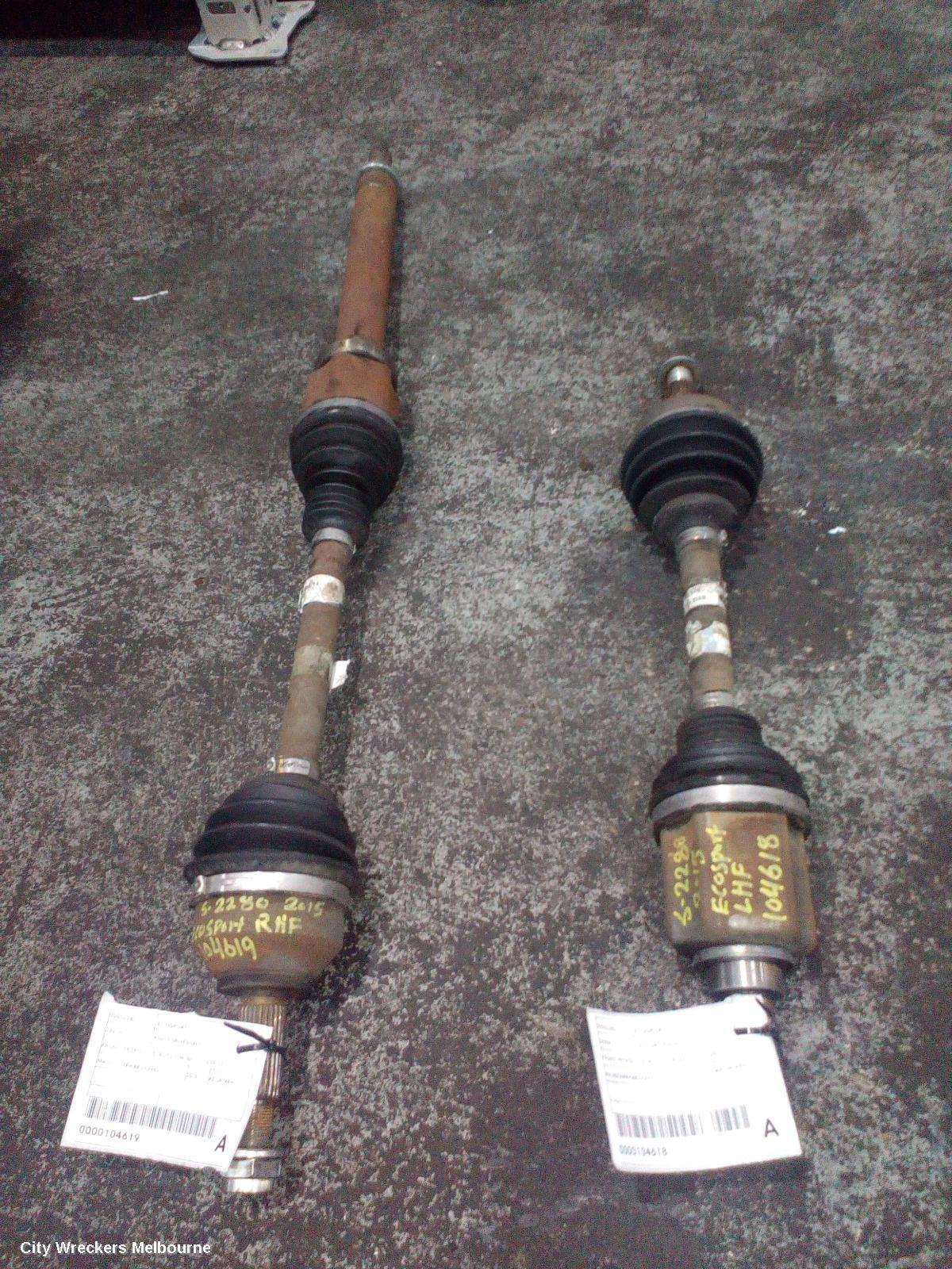 FORD ECOSPORT LEFT DRIVESHAFT, FRONT, PETROL, 1.5, AUTO T/M, BK, 11/2013 - 09/2017 - Image 3