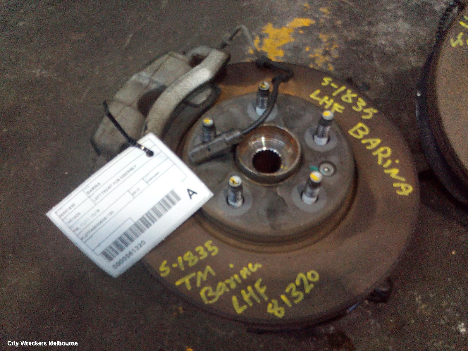 HOLDEN BARINA LEFT FRONT HUB ASSEMBLY, TM, 11/2011 - 12/2018 - Image 1