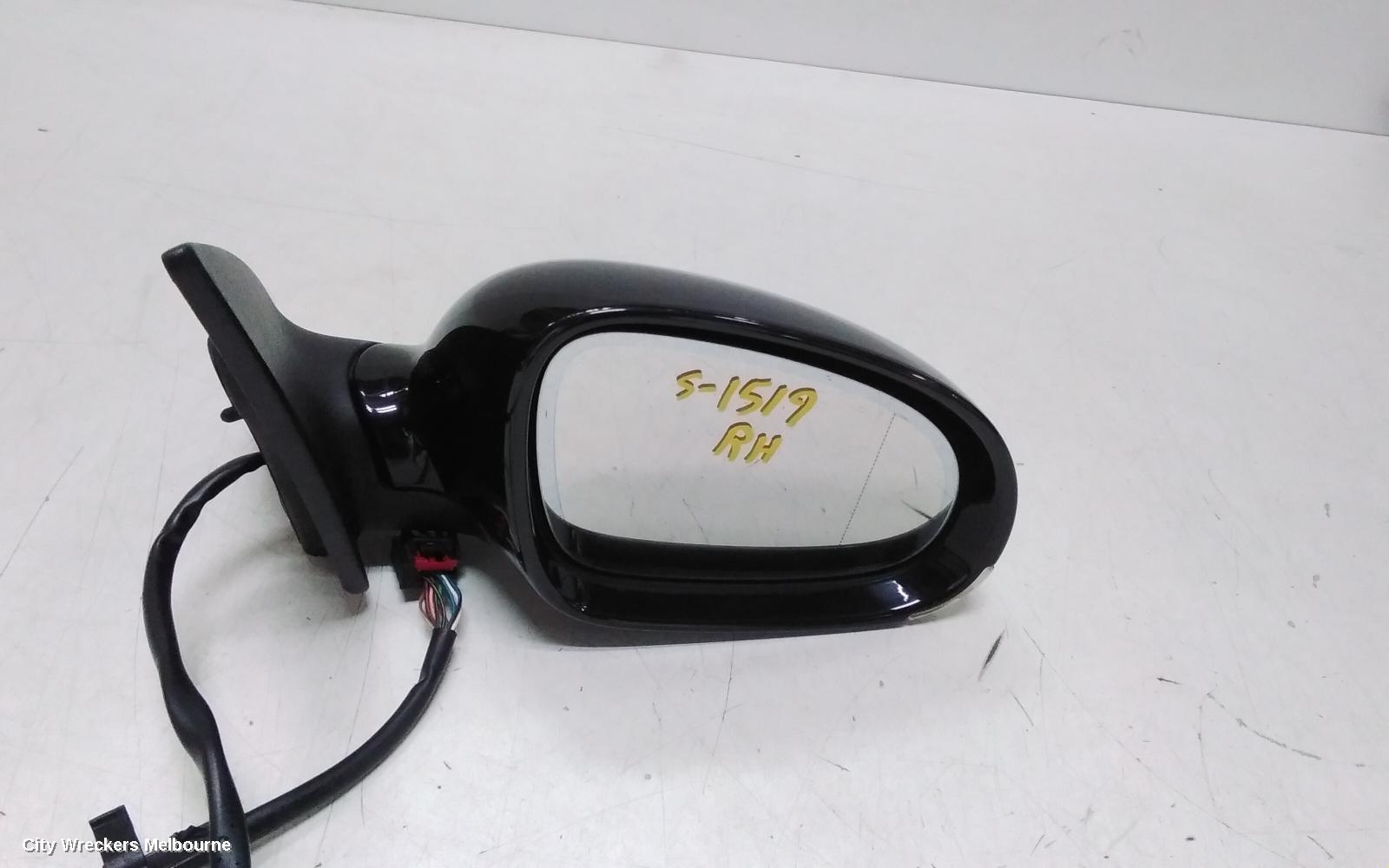 VOLKSWAGEN EOS RIGHT DOOR MIRROR, 1F, COLOUR CODED, 02/2007 - 05/2008 - Image 1