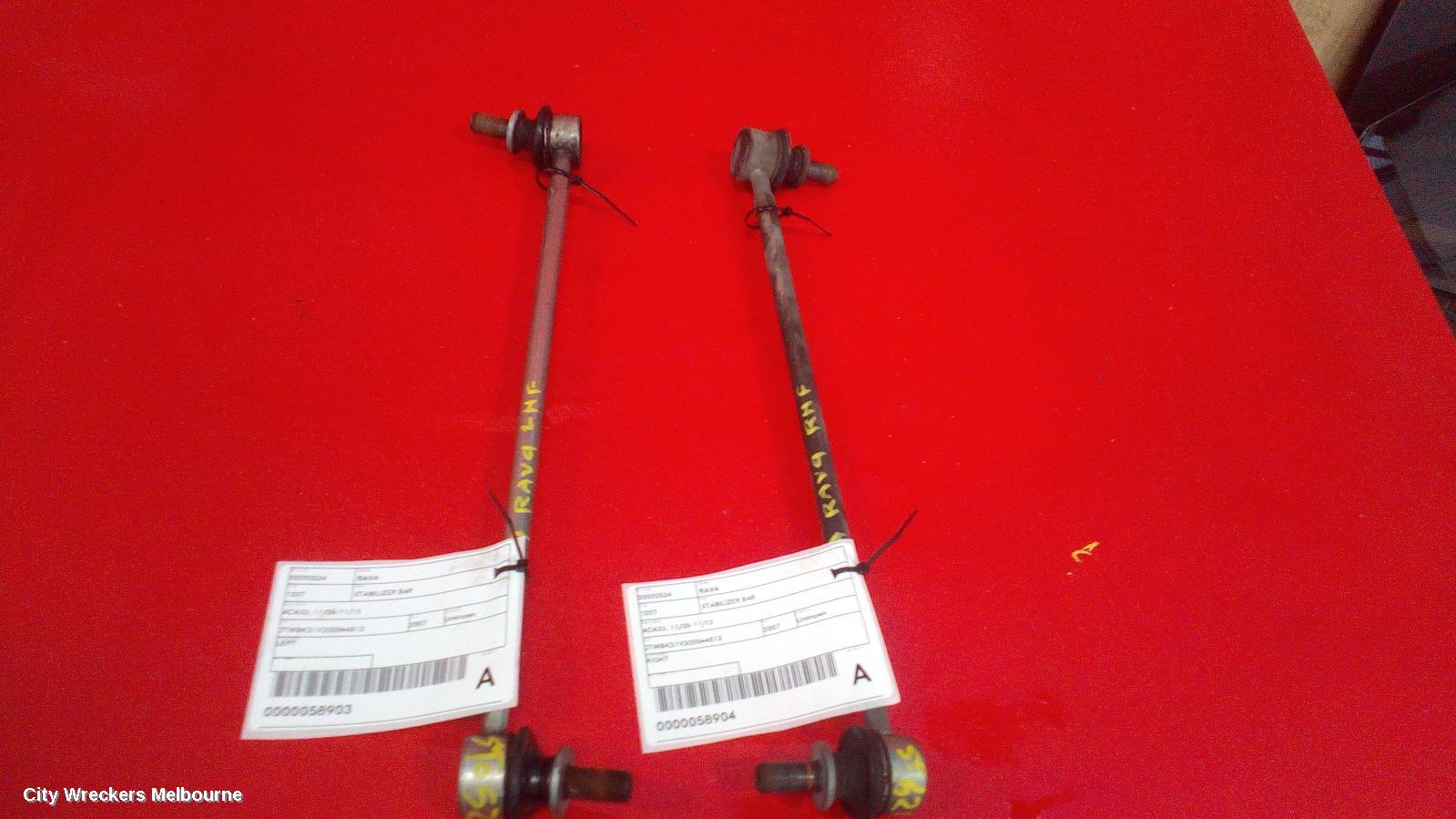 TOYOTA RAV4 STABILISER BAR, ACA33/ACA38, 11/2005 - 11/2012 - Image 1