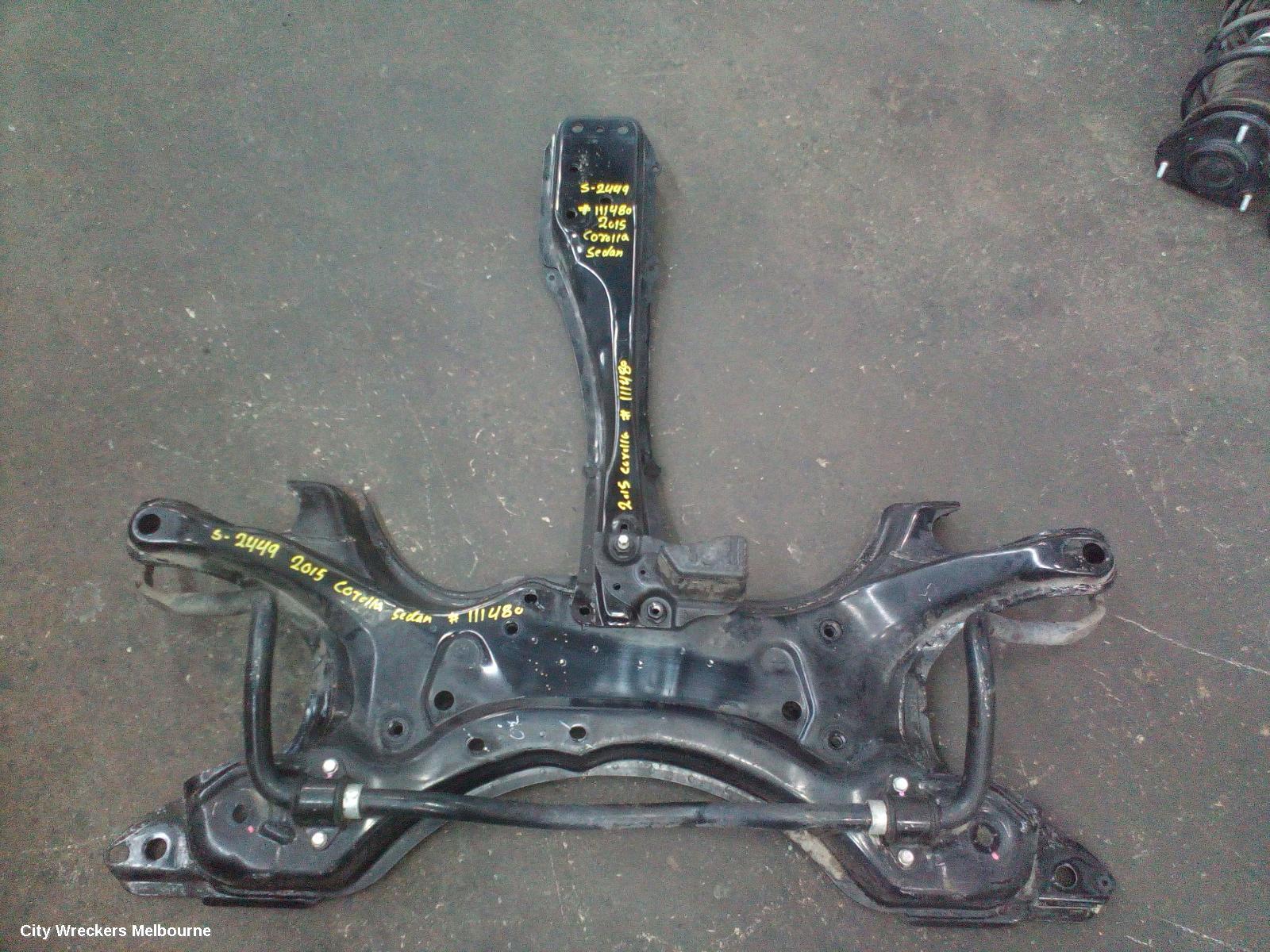 TOYOTA COROLLA FRT XMEMBER/CRADLE, ZRE172R, CROSSMEMBER, 12/2013 - 06/2019 - Image 2