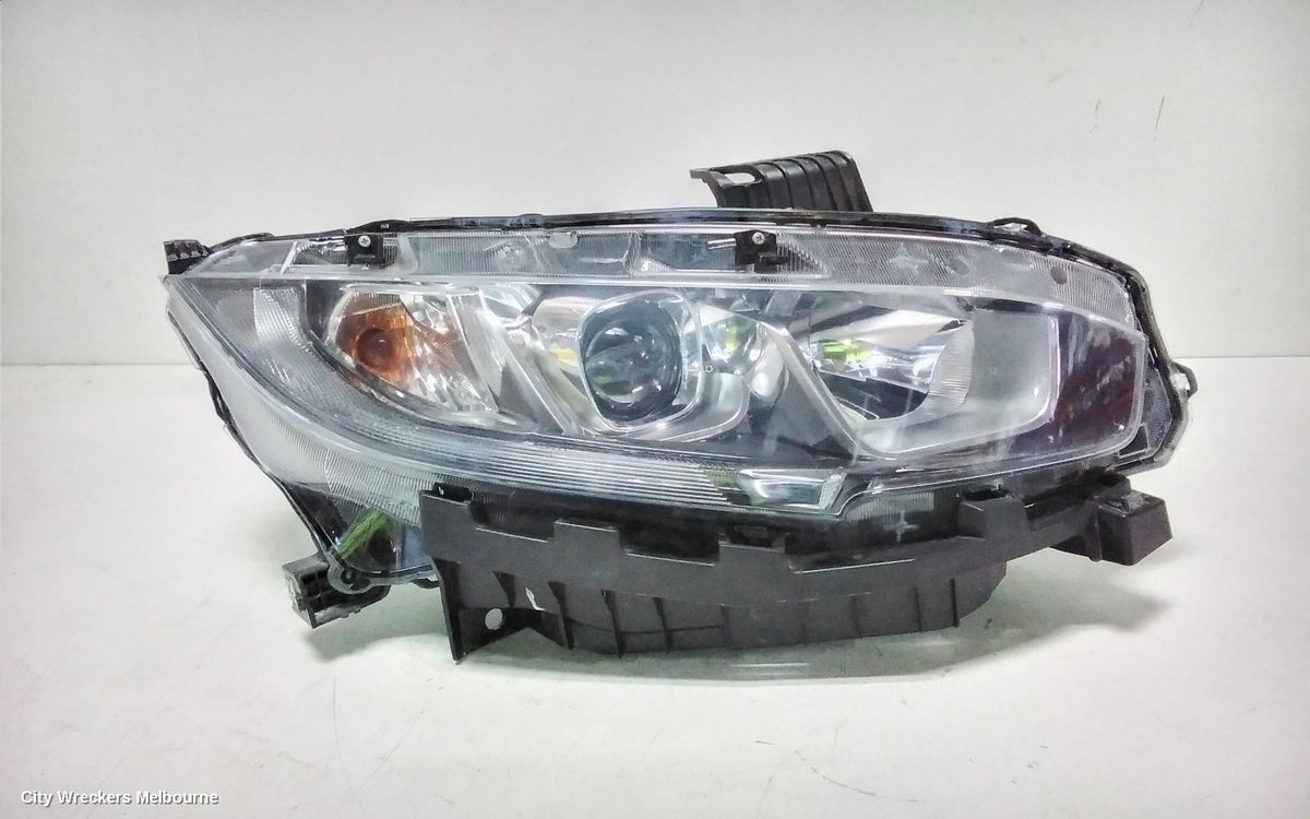 HONDA CIVIC RIGHT HEADLAMP, 10TH GEN, HATCH/SEDAN, HALOGEN TYPE, 05/2016 - 08/2021 - Image 2