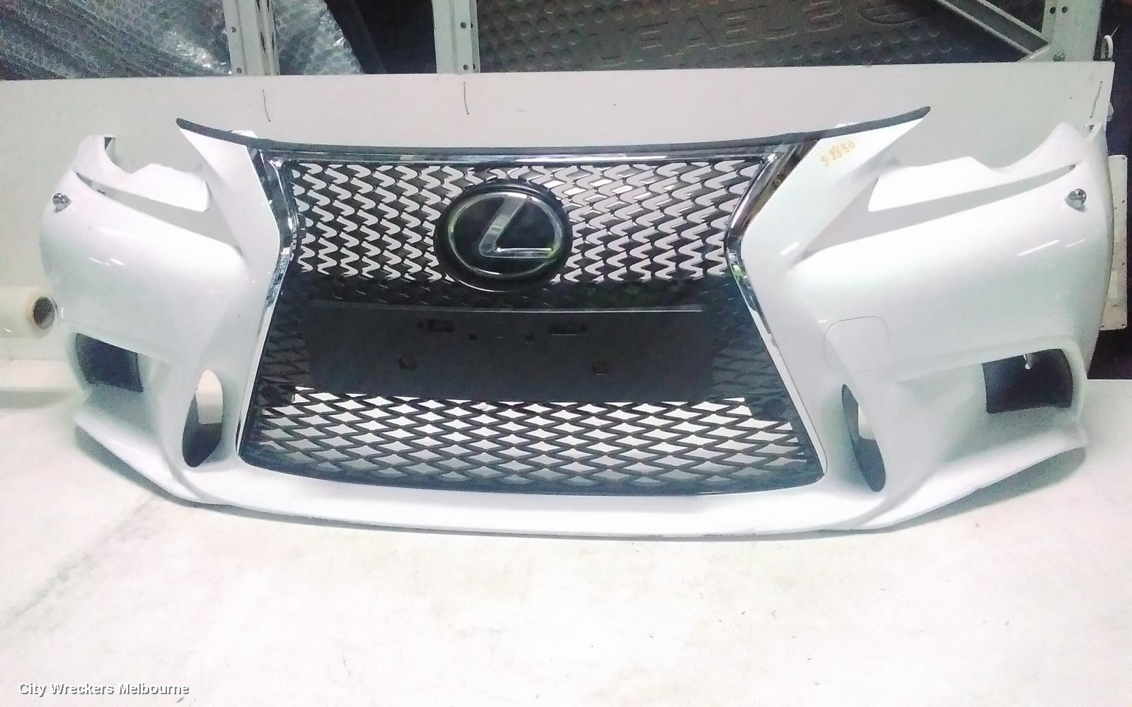 LEXUS IS SERIES FRONT BUMPER, XE30, BUMPER BAR, F SPORT, W/ BLIND SPOT TYPE, 04/2013 - 09/2016 - Image 1
