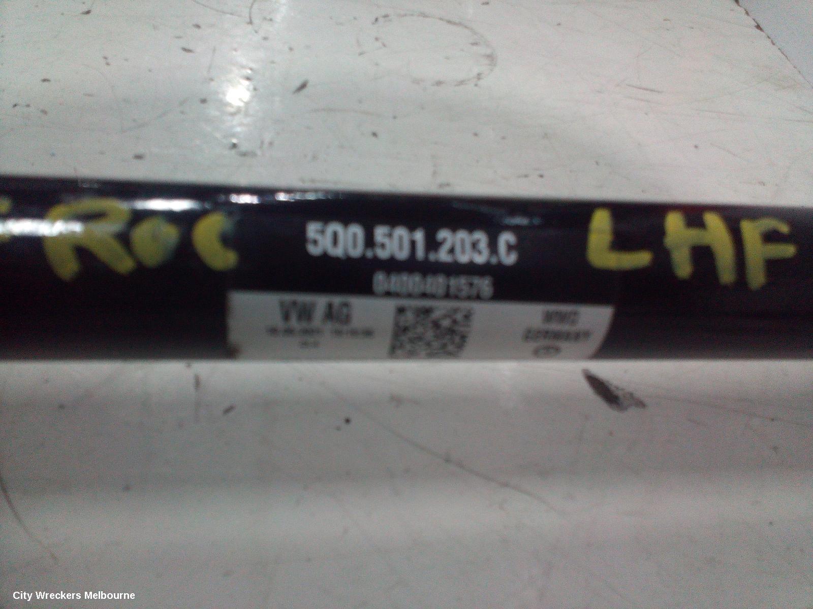 VOLKSWAGEN T-ROC LEFT DRIVESHAFT, REAR, AUTO T/M, 4WD, 03/2020 ONWARDS - Image 1