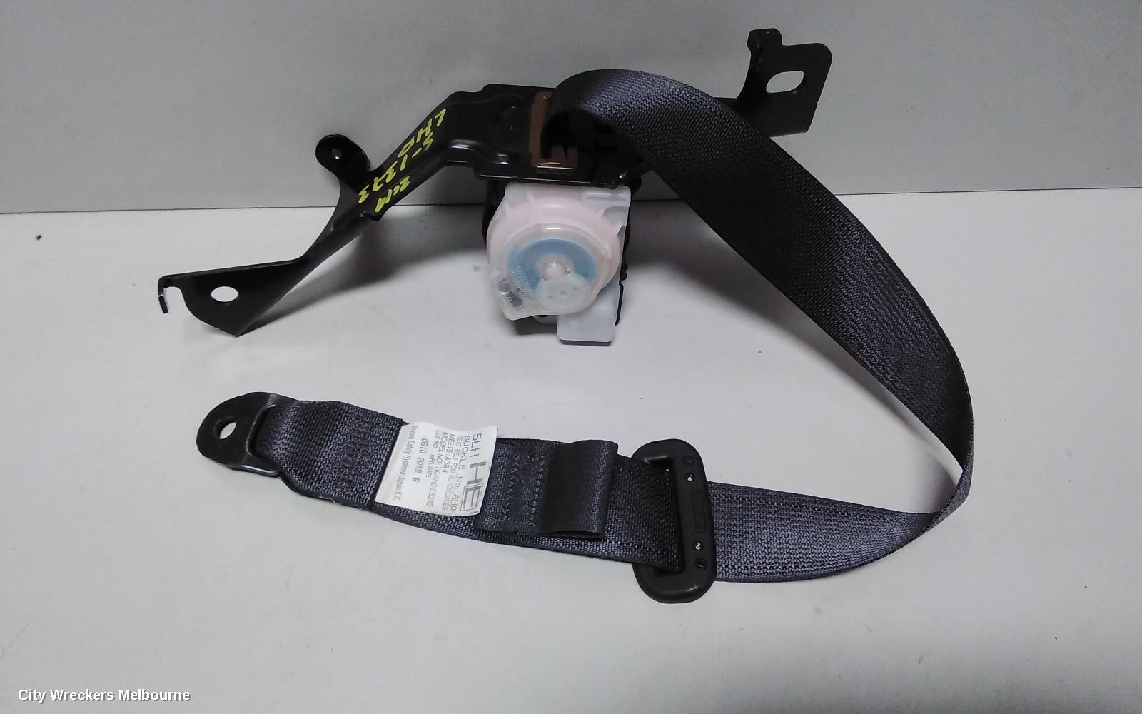 SUBARU IMPREZA SEATBELT/STALK, LH REAR, SEAT BELT ONLY, HATCH, G5, 11/2016 ONWARDS - Image 2