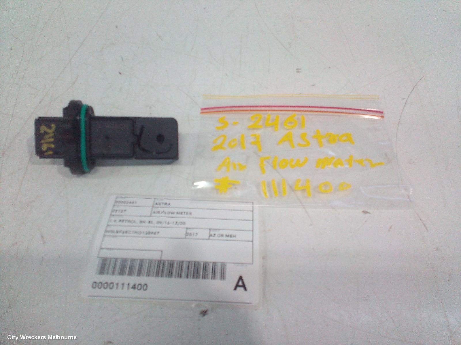 HOLDEN ASTRA AIR FLOW METER, 1.4, PETROL, BK-BL, 09/2016 - 12/2020 - Image 1