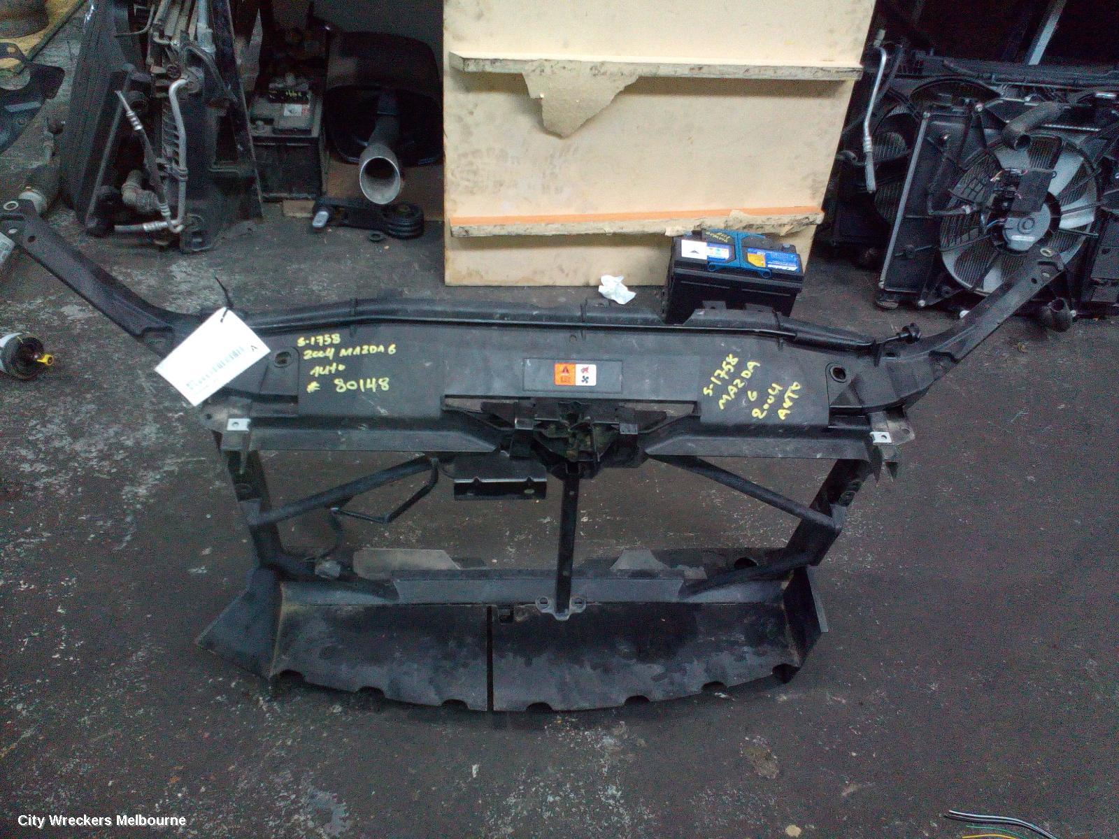 MAZDA 6 RADIATOR SUPPORT, GG/GY, PLASTIC- BOLTS ON, 09/2002 - 01/2008 - Image 2