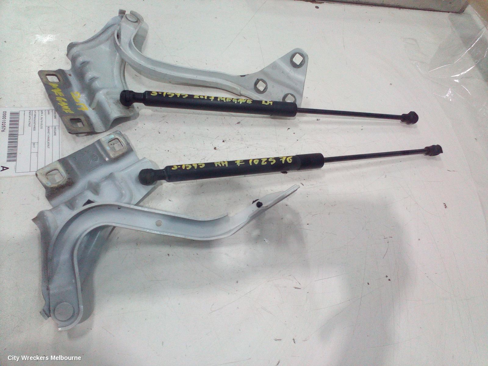 RENAULT MEGANE BONNET HINGE/STRUT, GEN 4, 06/2016 - 02/2020 - Image 3