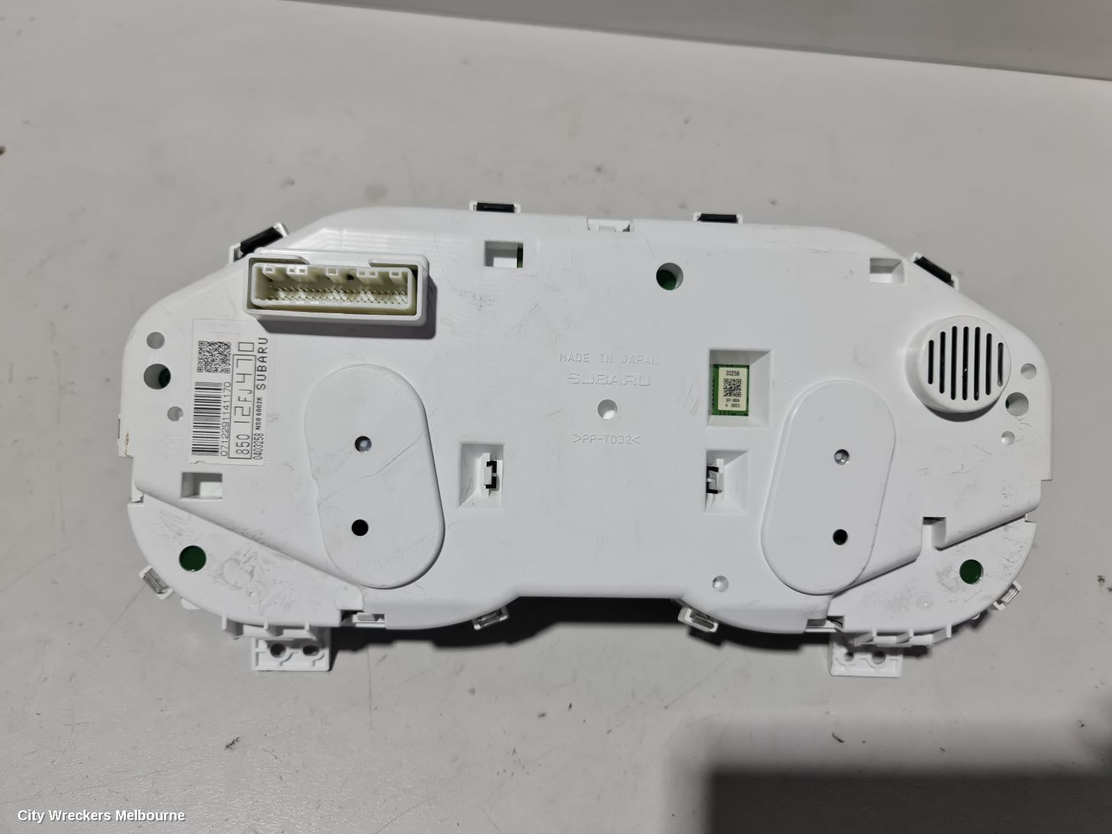 SUBARU XV INSTRUMENT CLUSTER, INSTRUMENT CLUSTER, G4X, 01/2012 - 04/2017 - Image 3