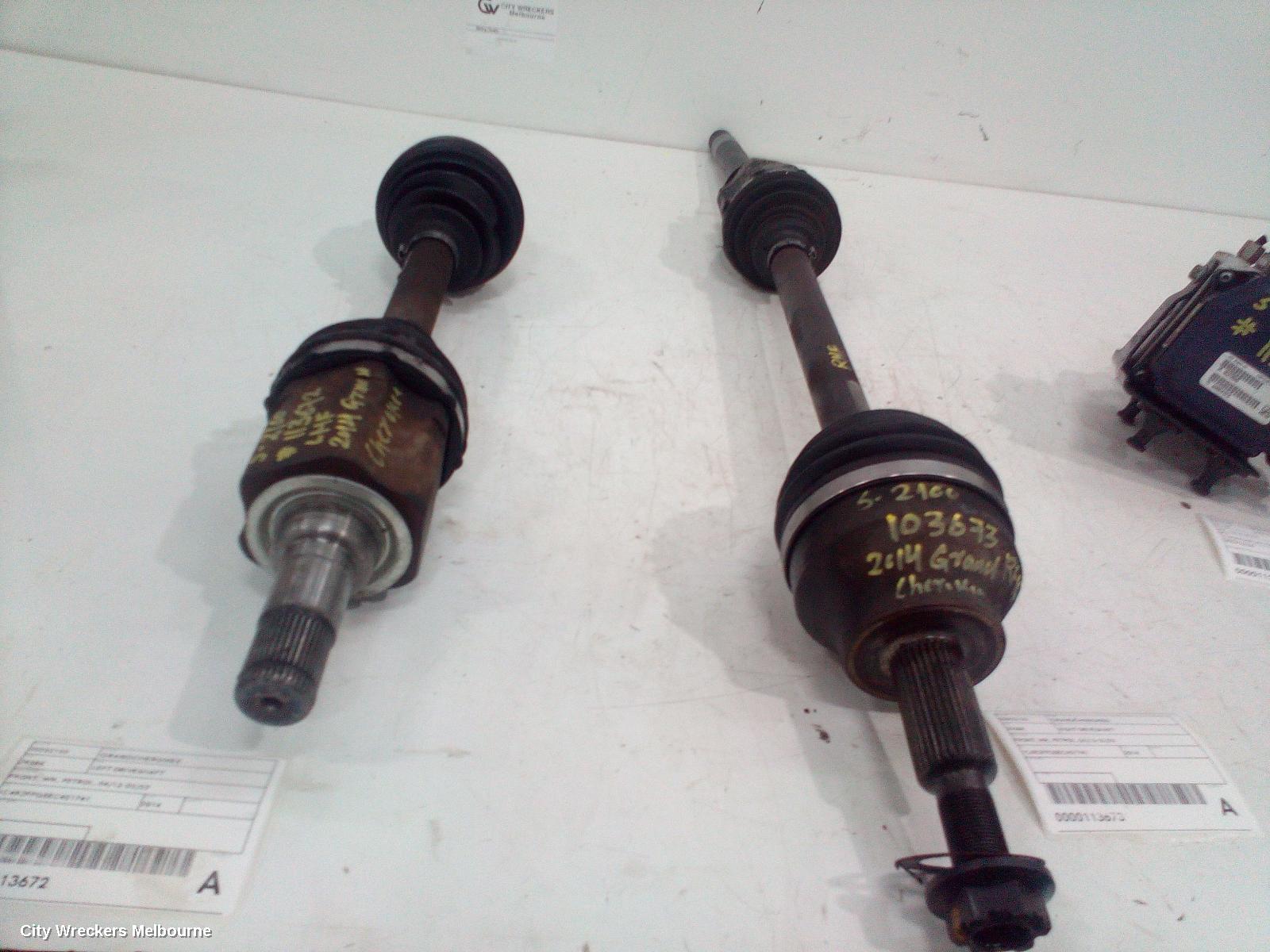 JEEP GRANDCHEROKEE LEFT DRIVESHAFT, FRONT, WK, PETROL, 04/2013 - 02/2022 - Image 3